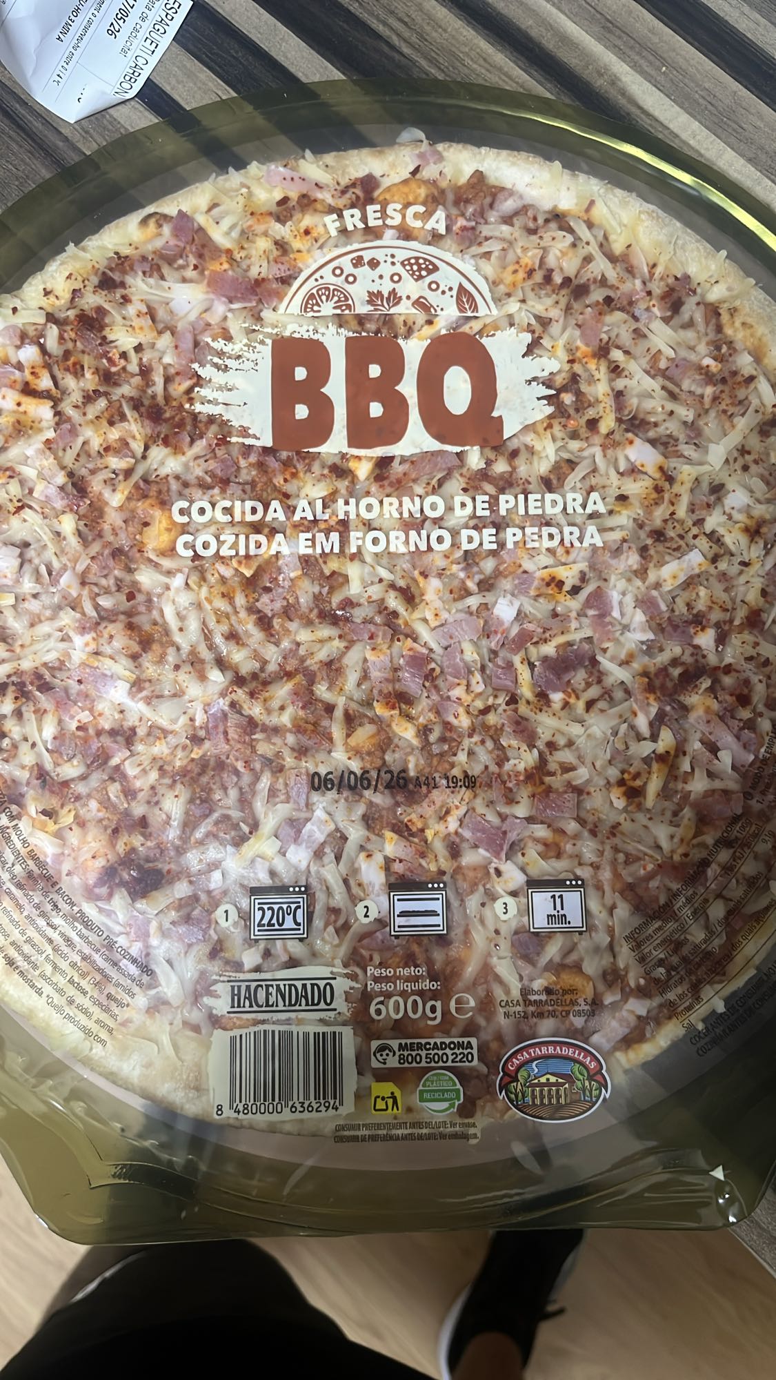 pizza barbacoa