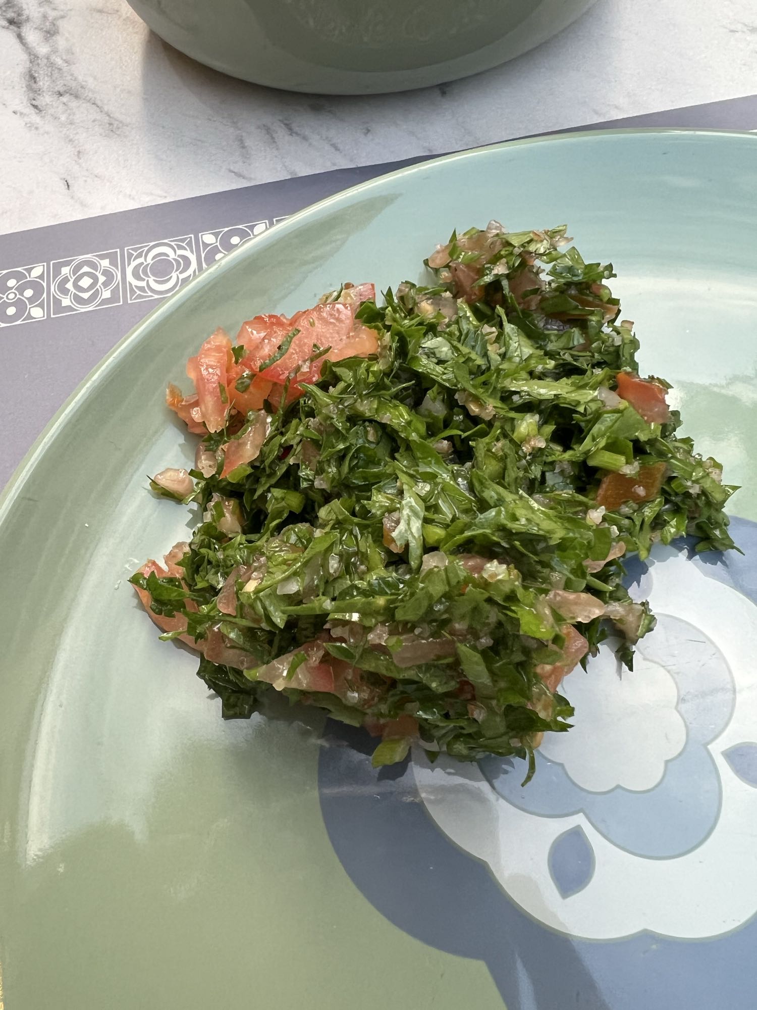 Parsley Tomato Salad