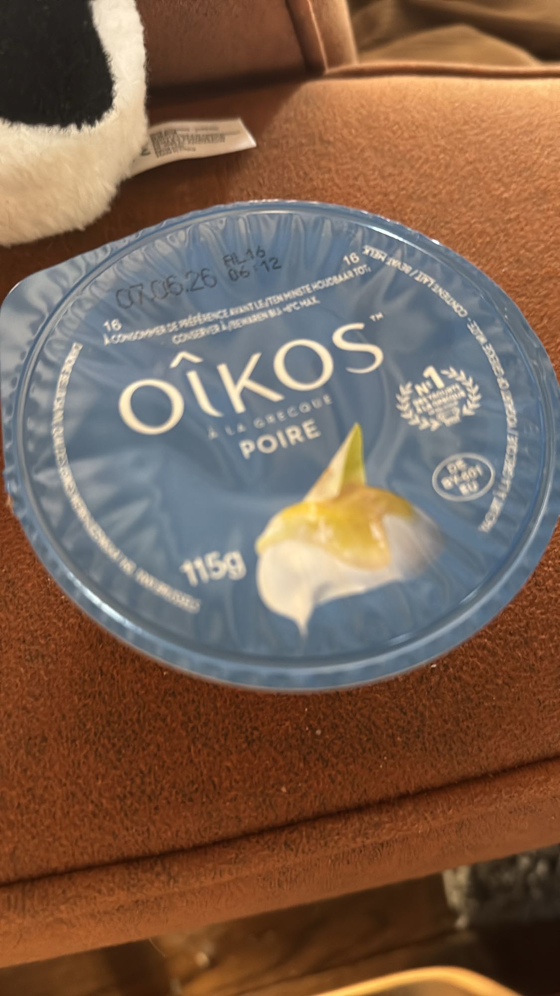 yoghurt met peer