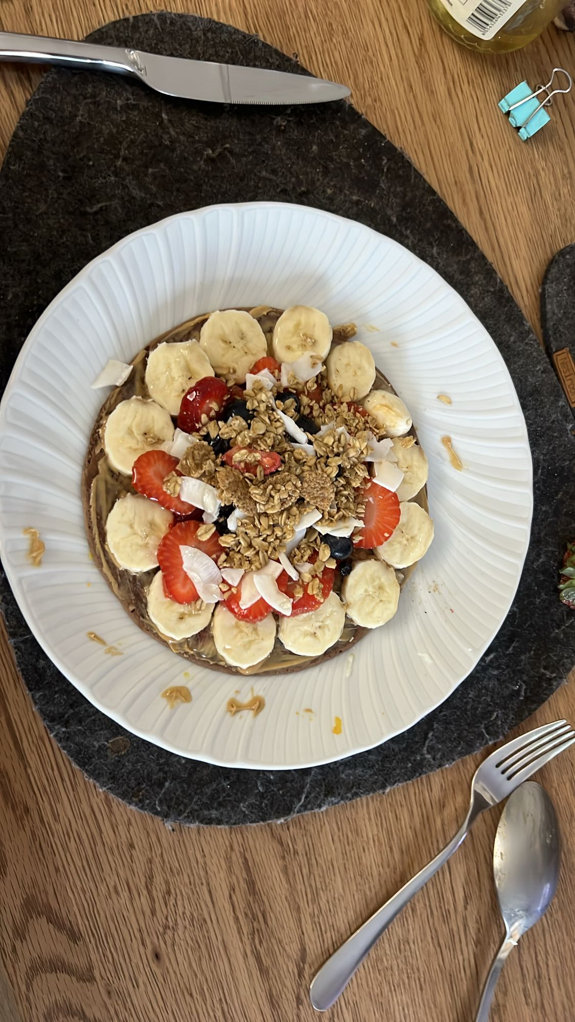 Pandekager med frugt