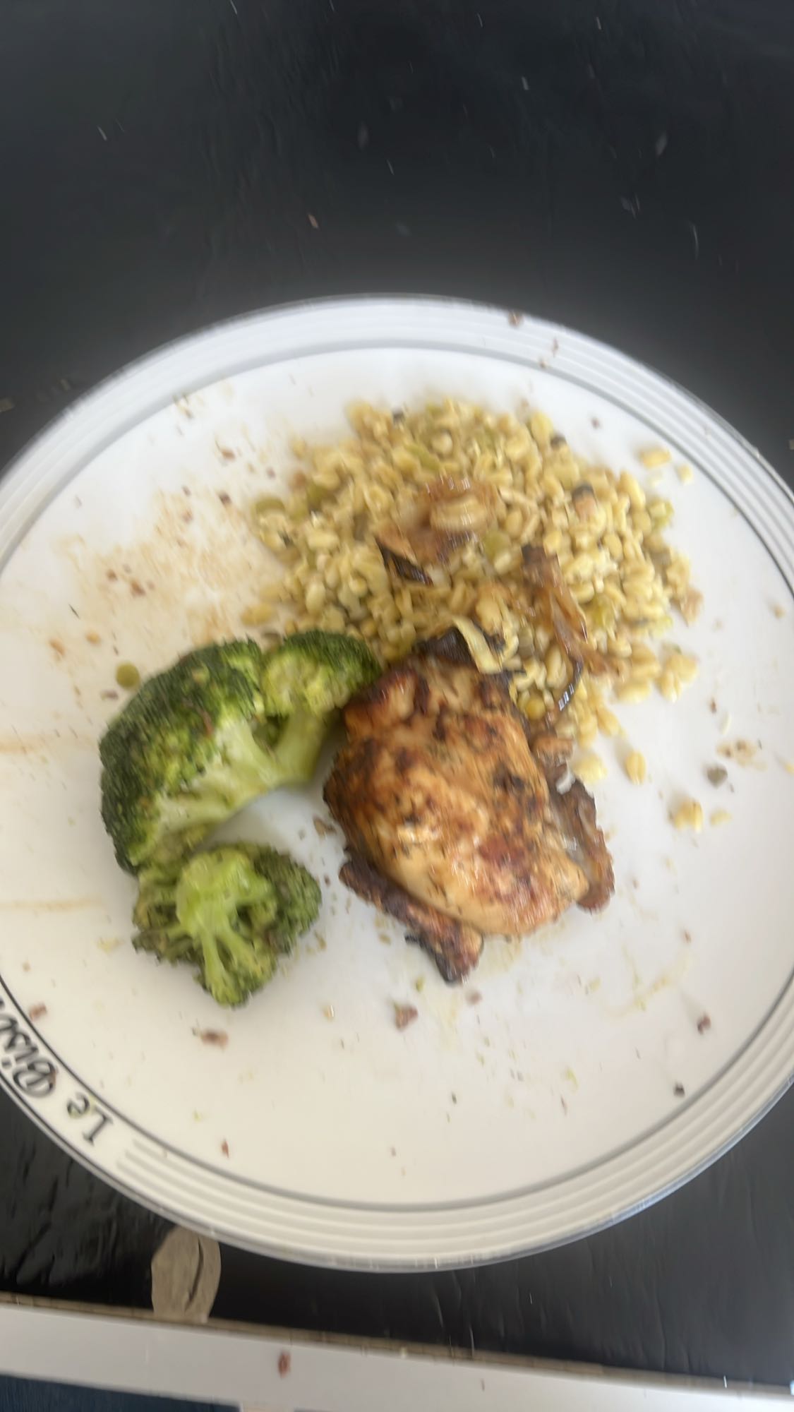 Poulet riz brocoli
