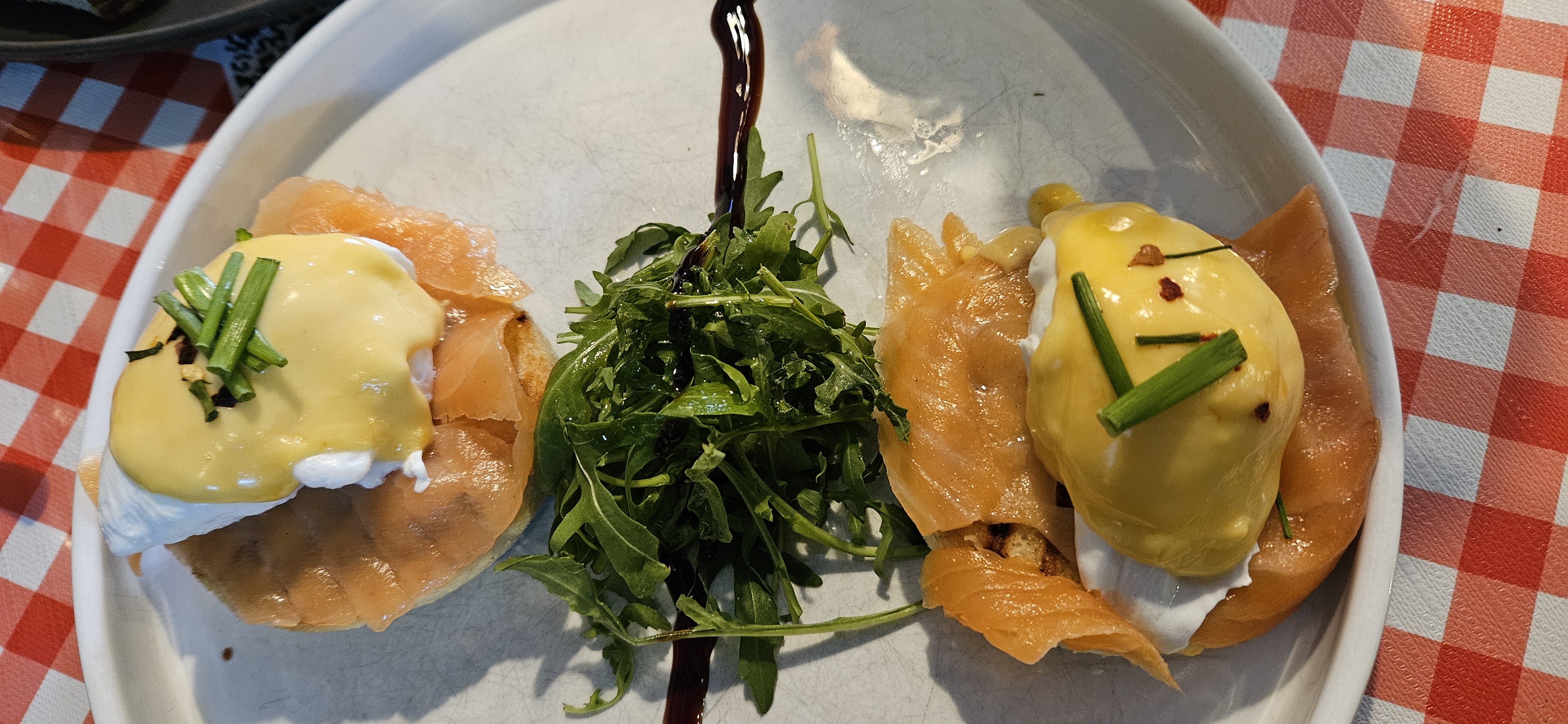 Salmon Eggs Benedict