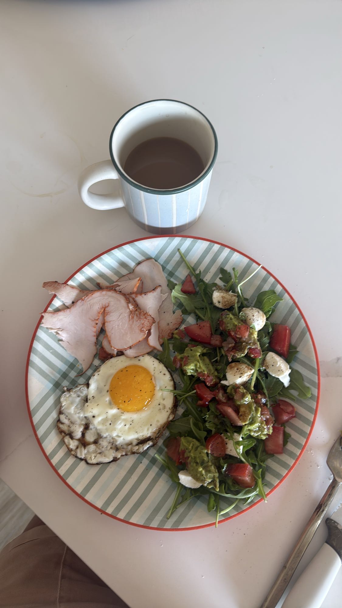 Turkey Egg Salad Plate