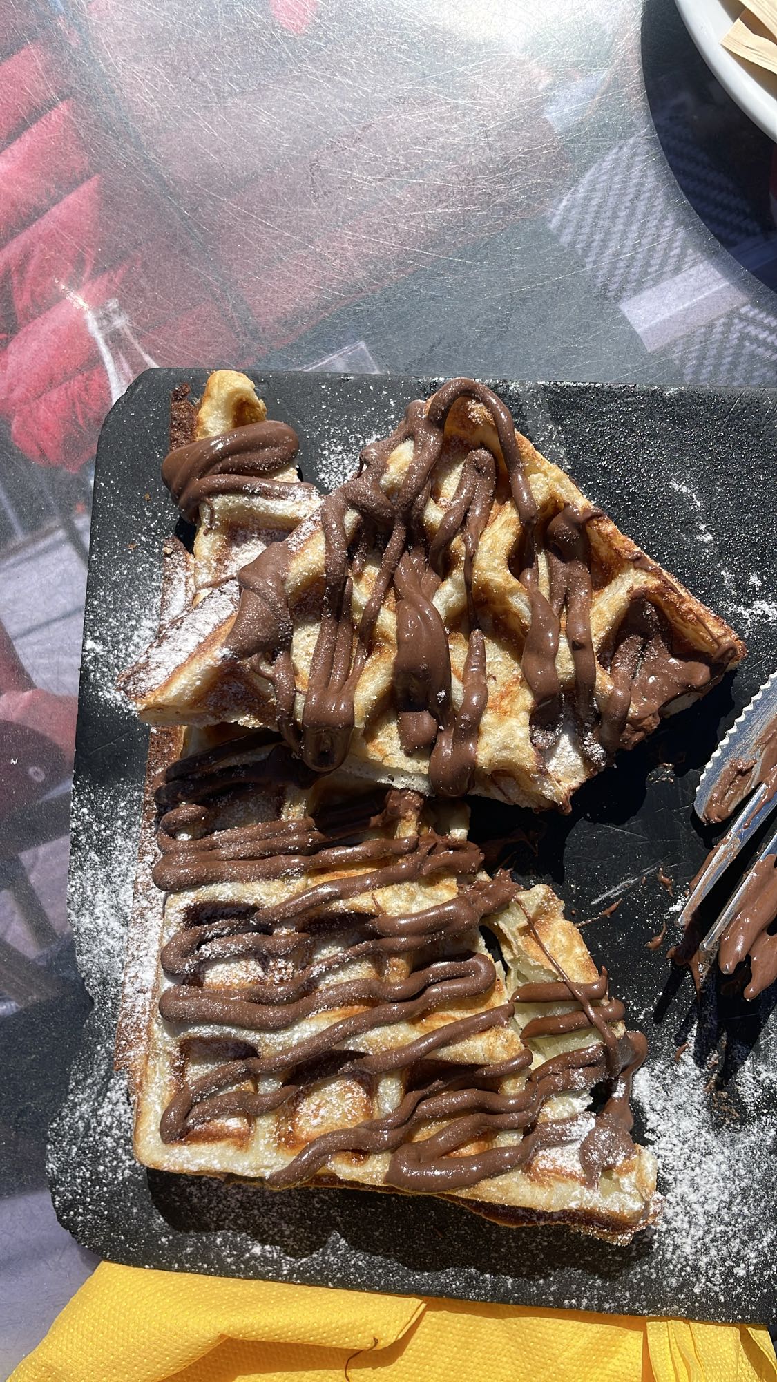 Gaufres au chocolat