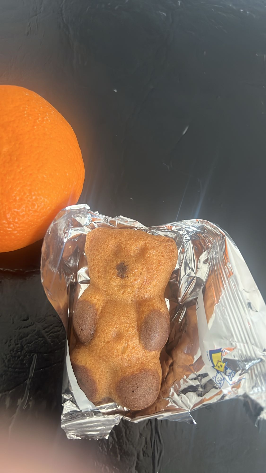 Madeleine et orange