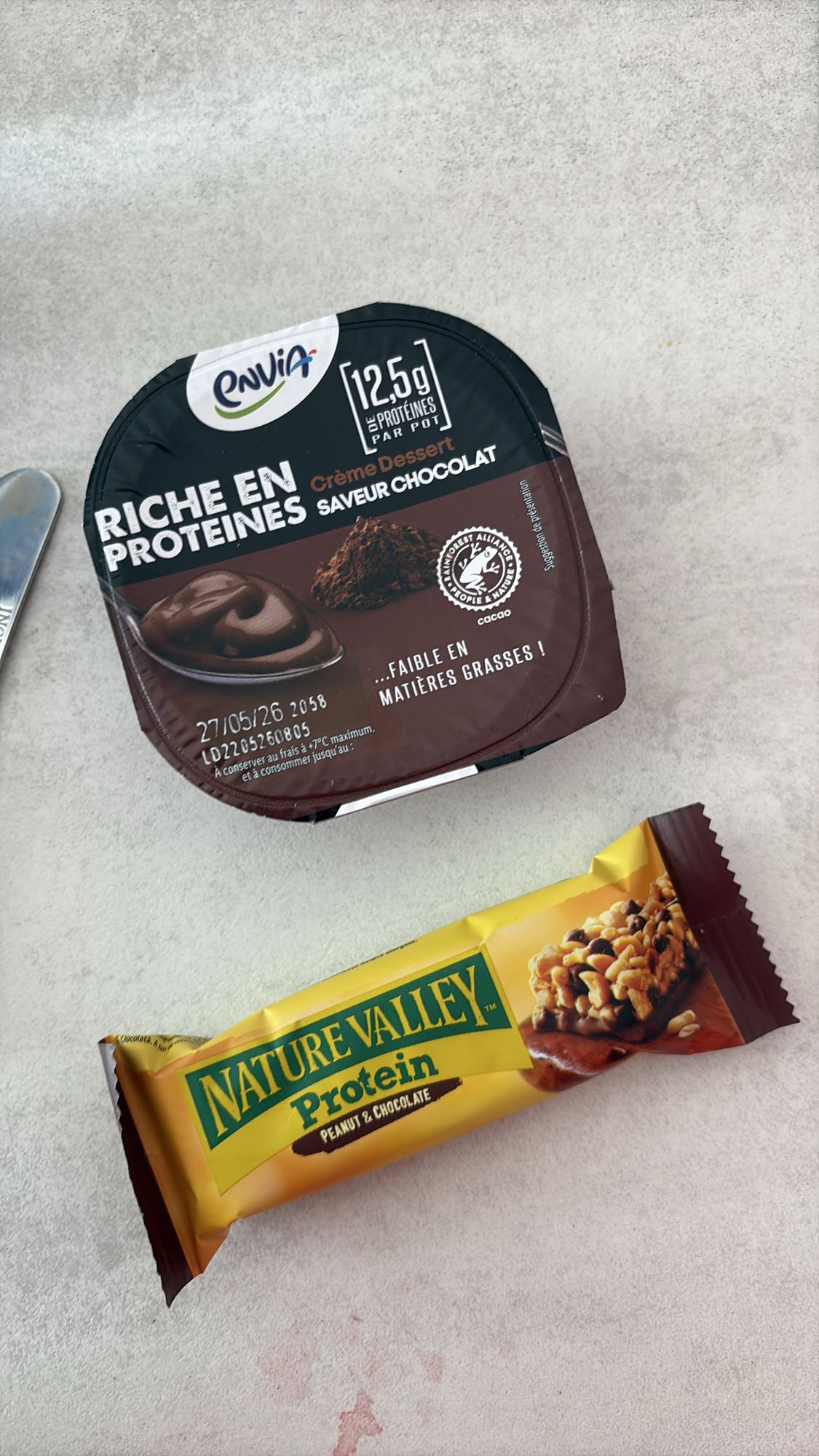 Dessert protéiné chocolat