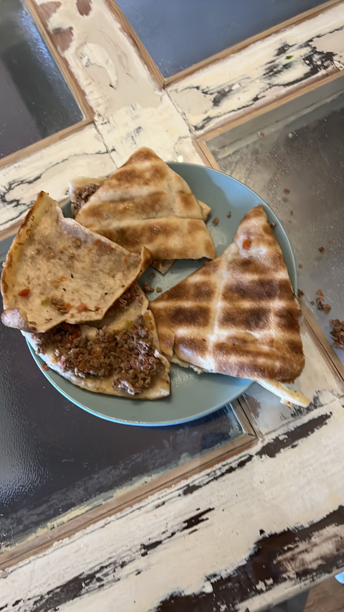 Mixed Stuffed Flatbread