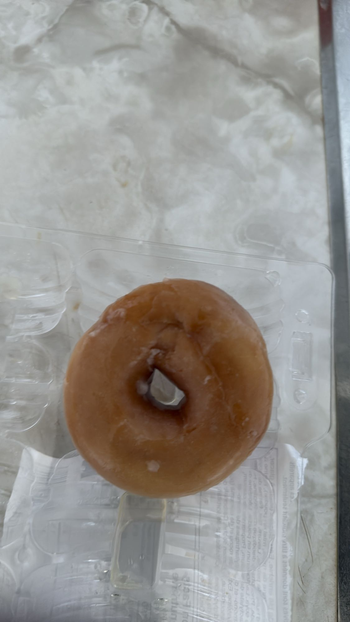 Donut glacé