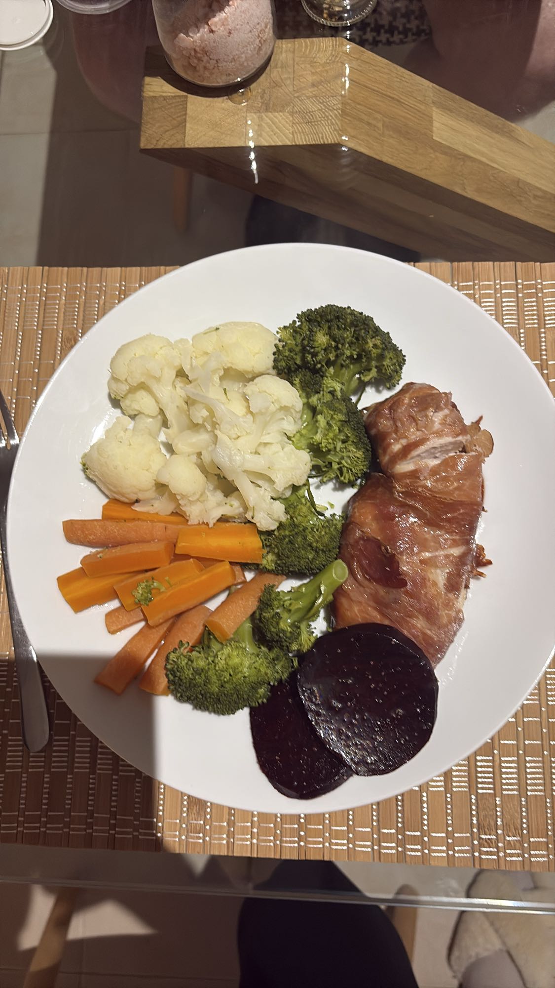 Chicken Breast Wrapped in Serrano Ham