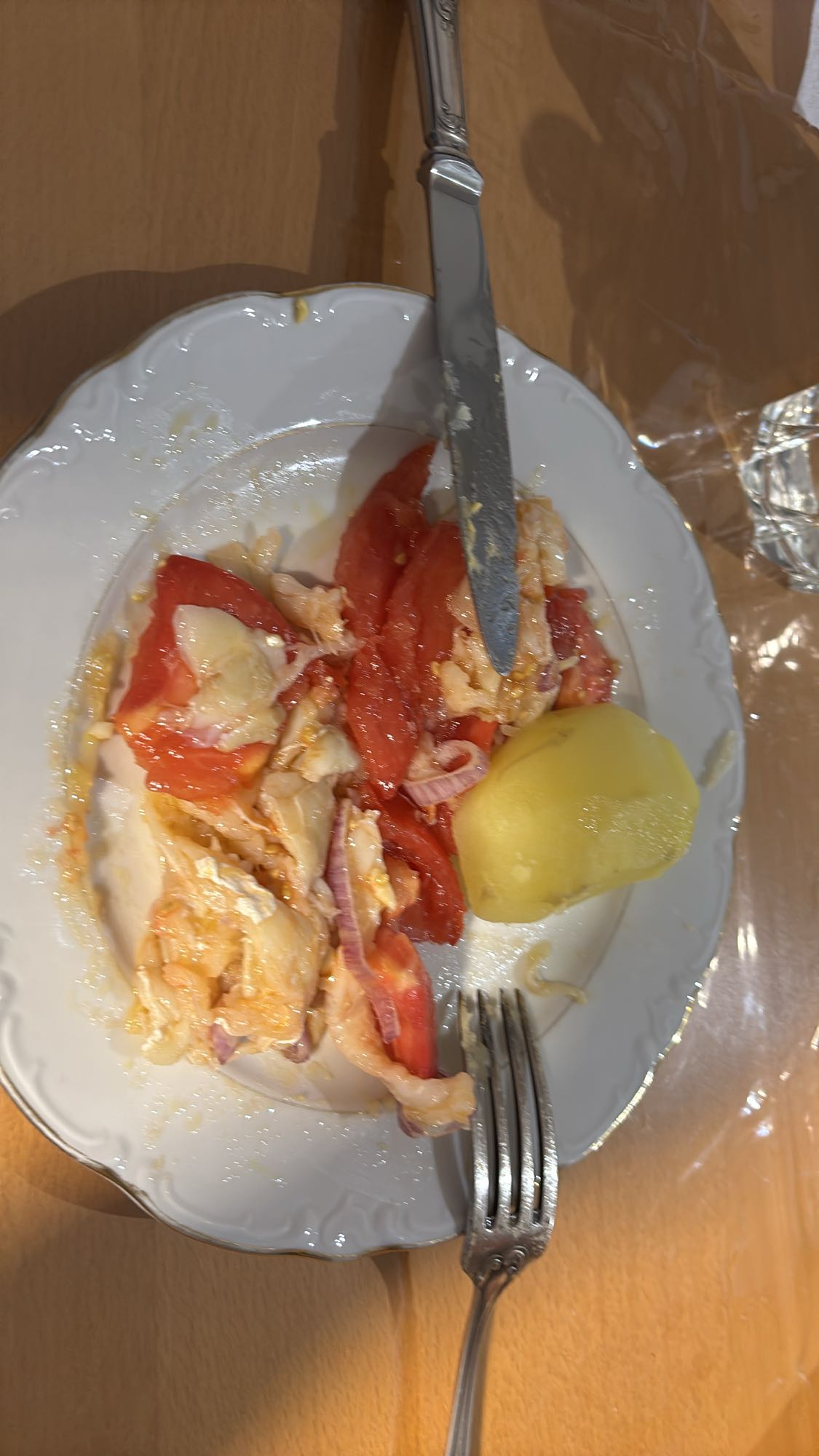 Salade de poulet tomate
