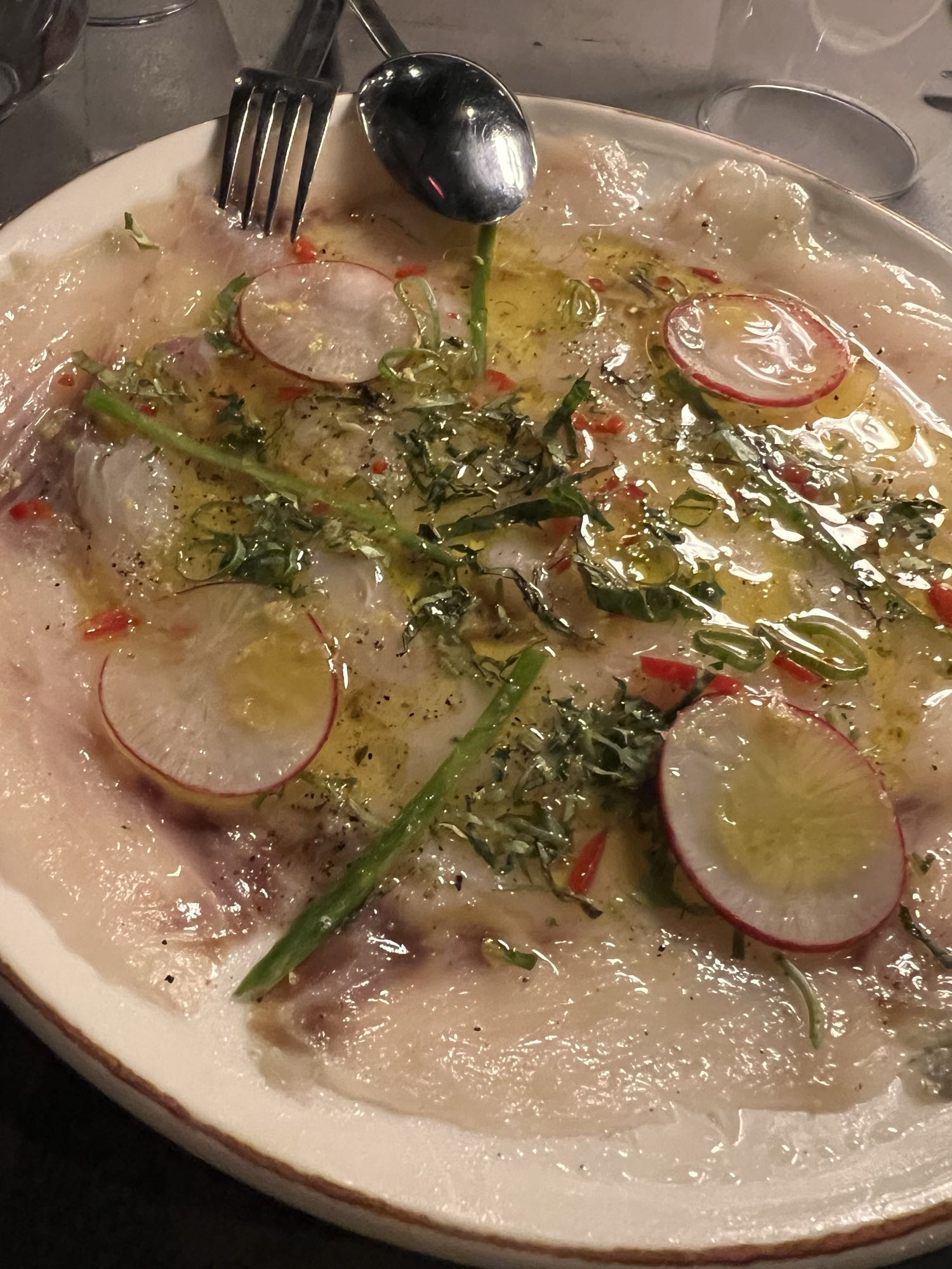 White Fish Carpaccio