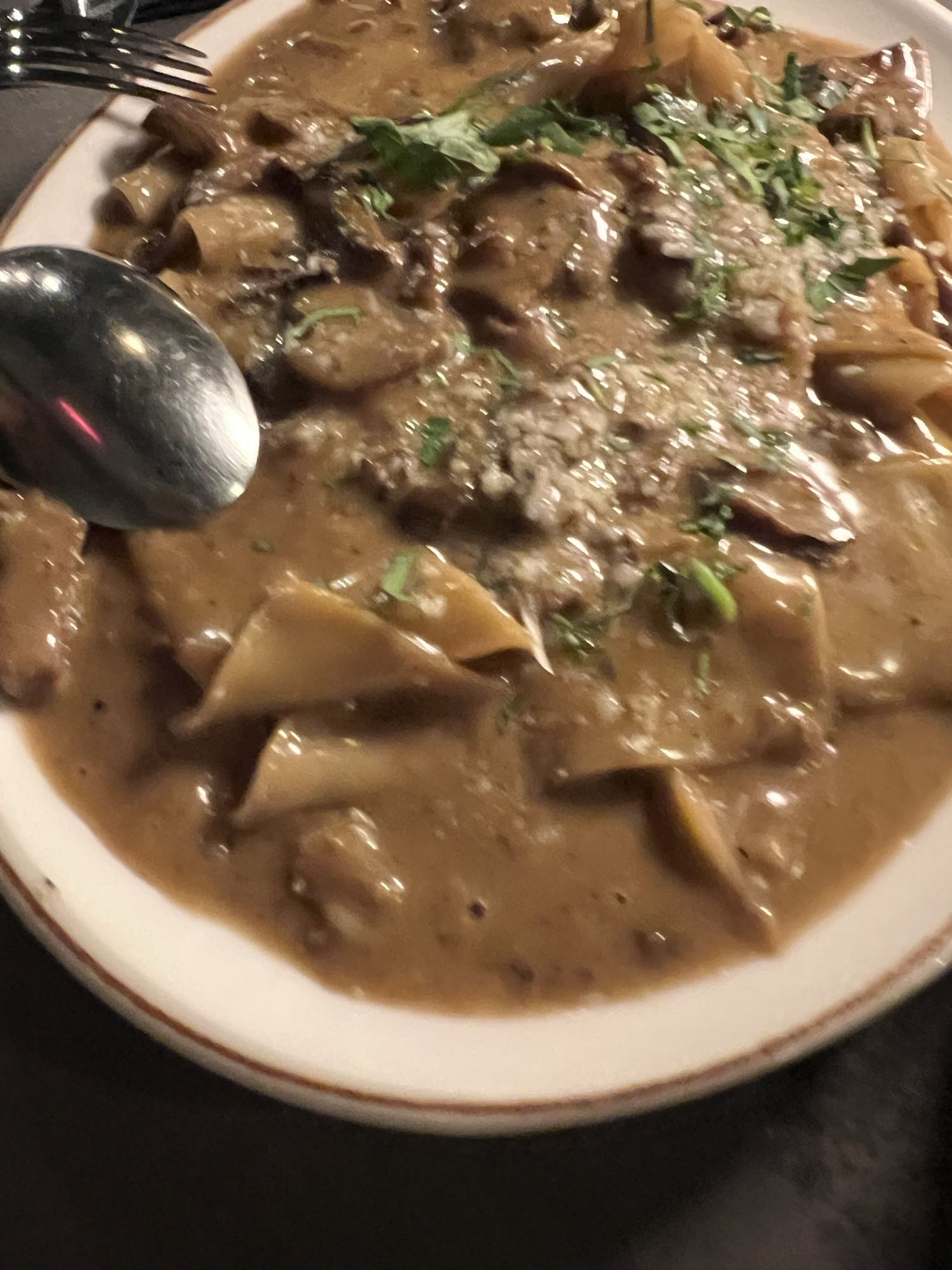 Creamy Mushroom Pasta