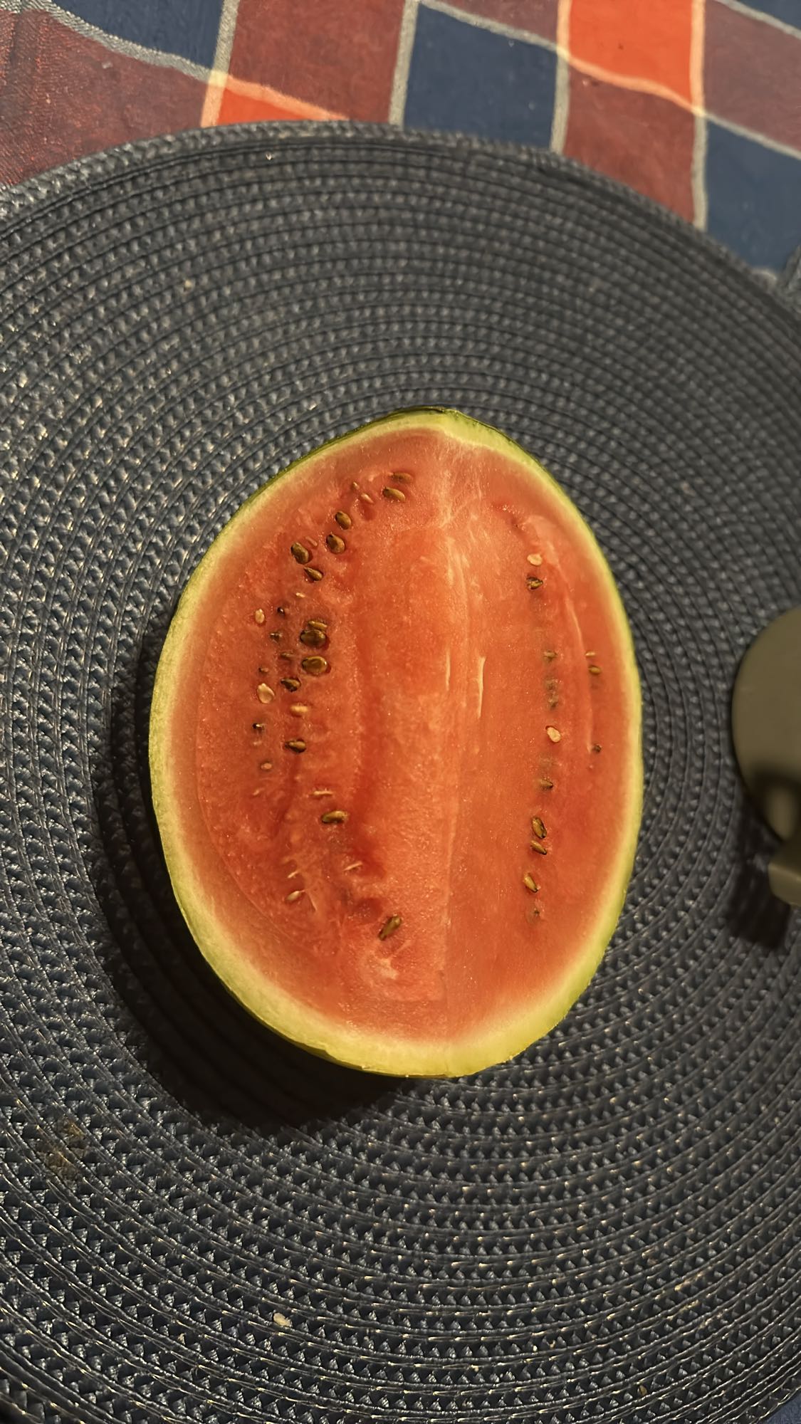 Halv vattenmelon