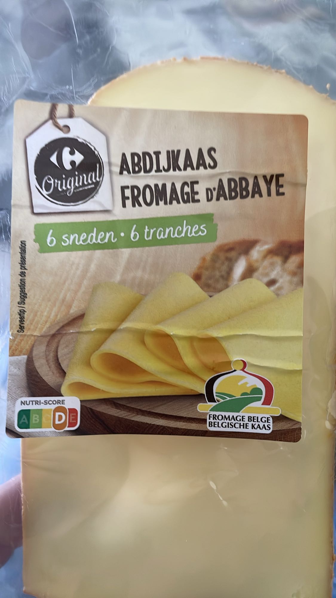 Abdijkaas plakken