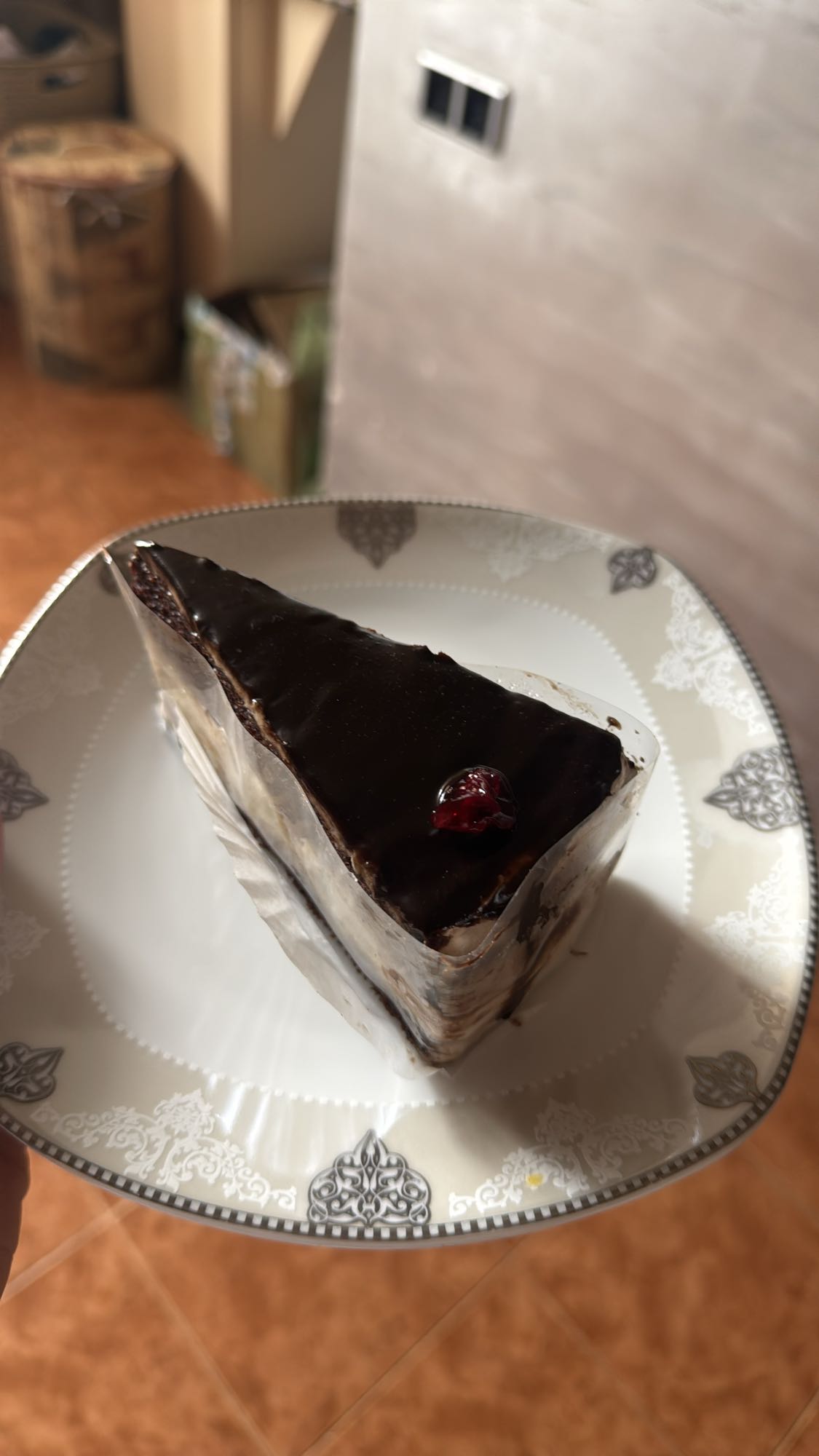 Chocolate Cake Slice