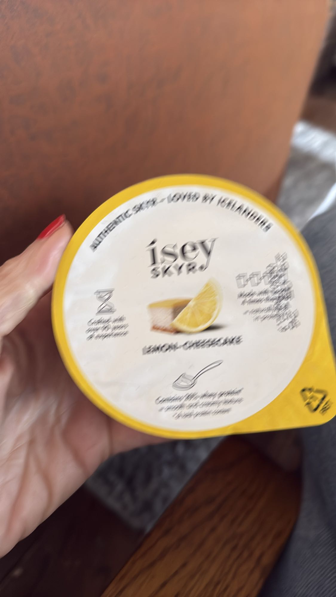 citroen cheesecake skyr