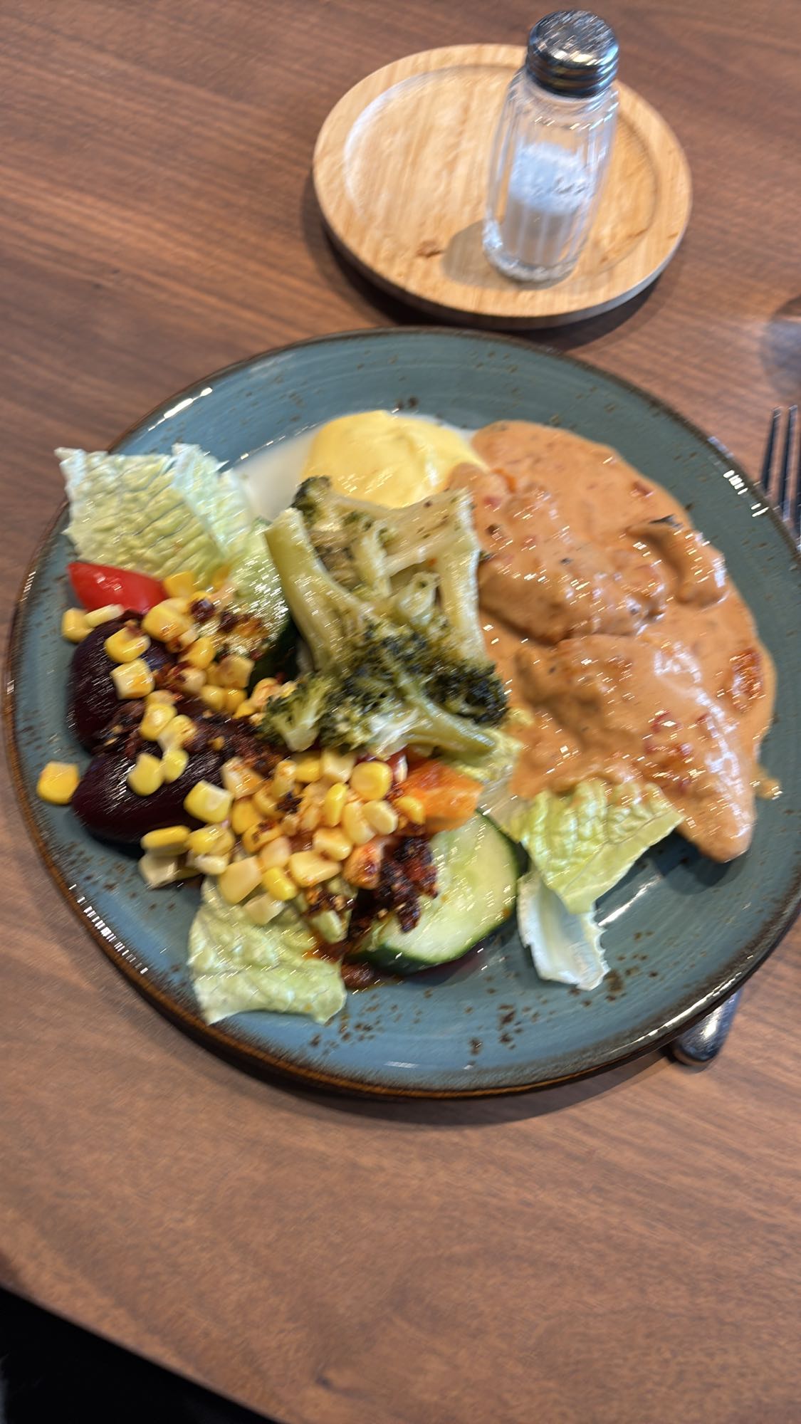 Kyckling med grönsaker