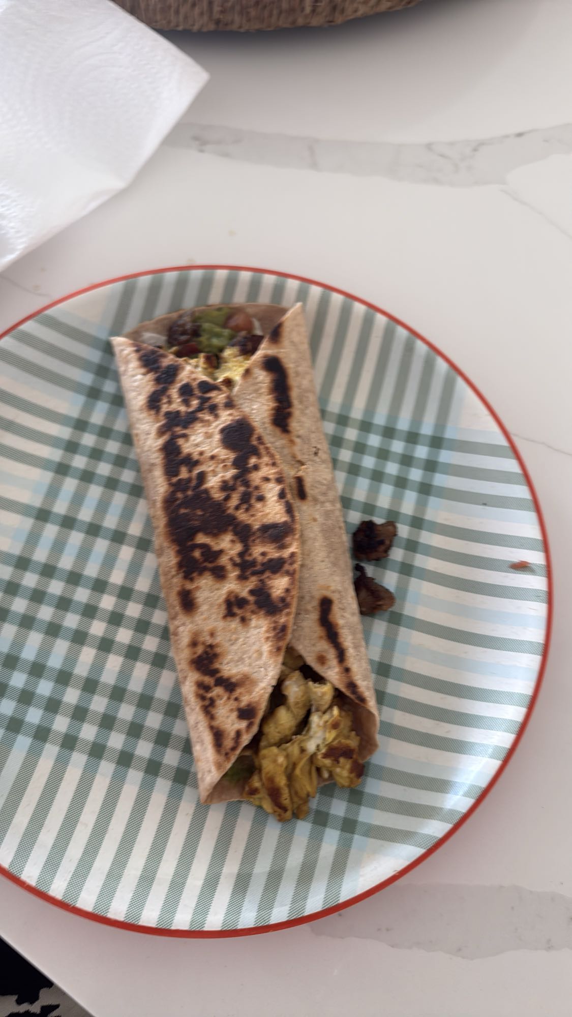 Chicken Veg Wrap