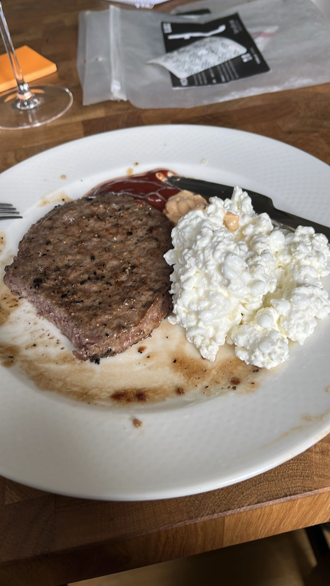 Hamburgare med keso
