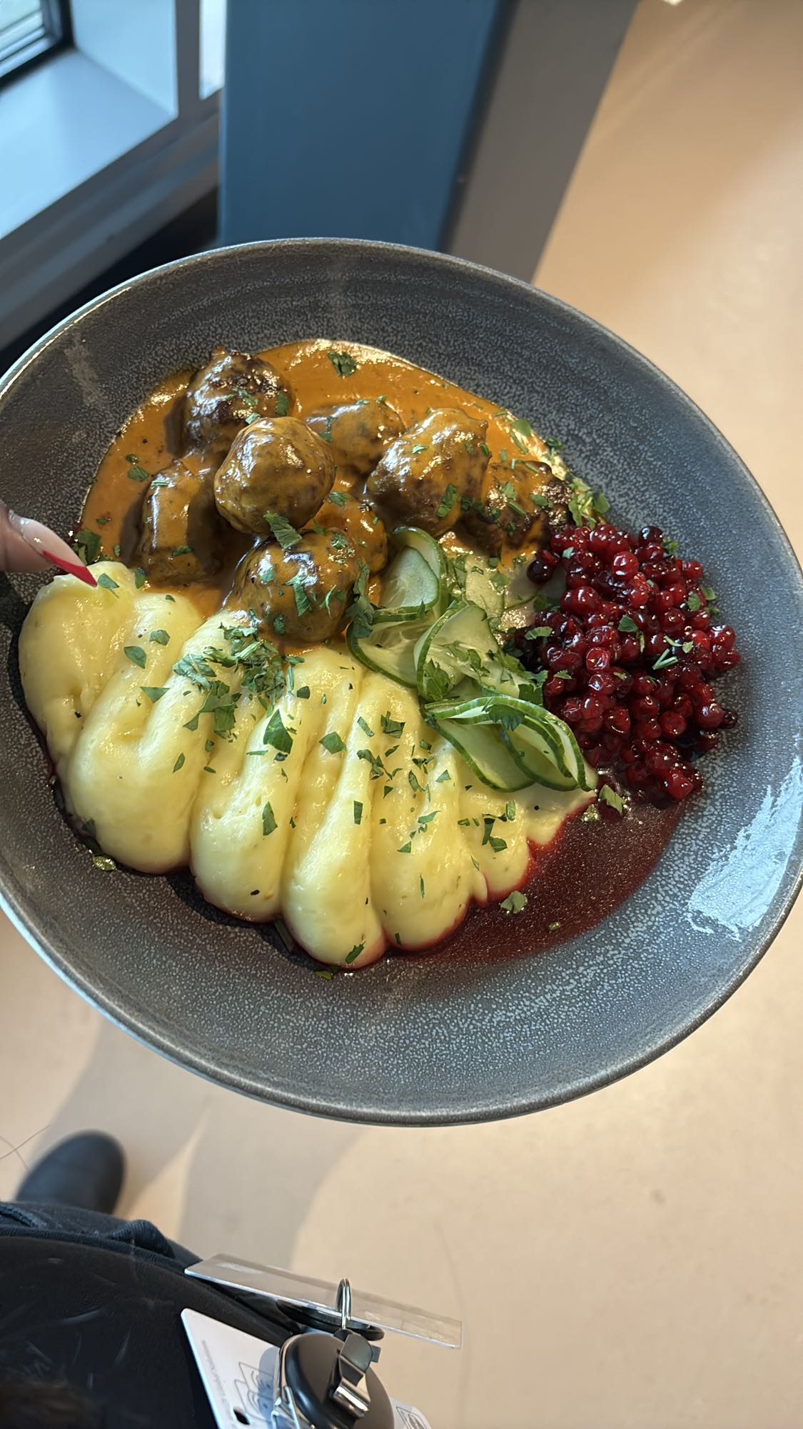 Köttbullar med mos
