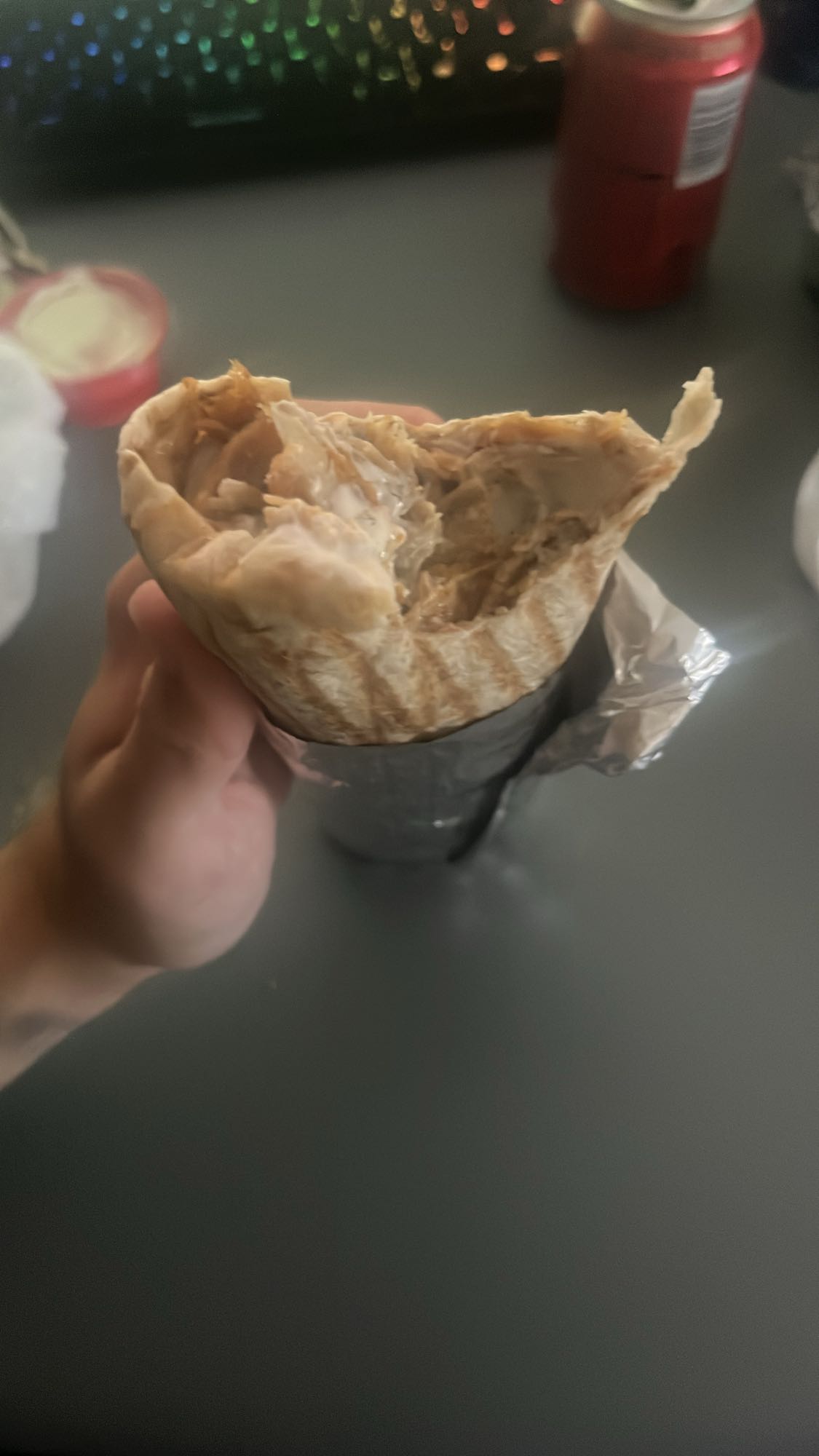 wrap de pollo