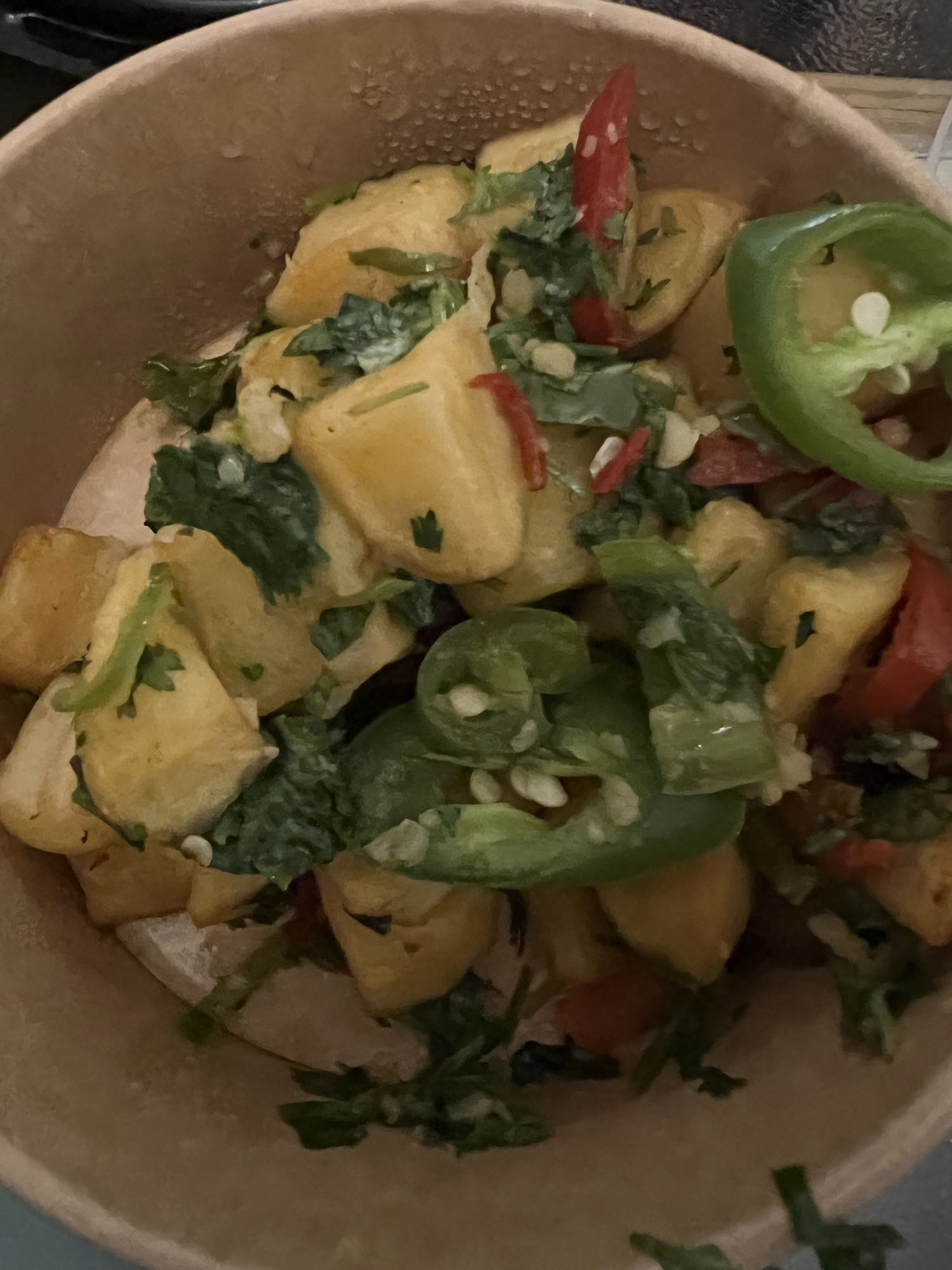 Spicy Pineapple Salad