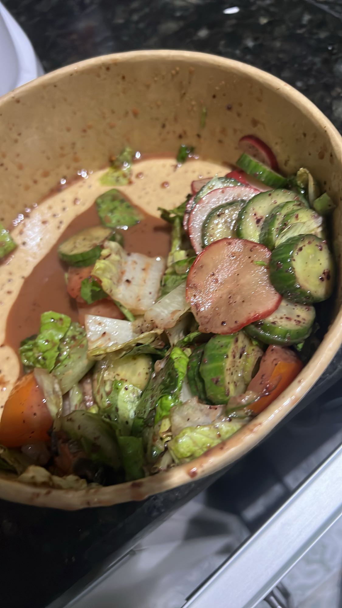 Cucumber Radish Salad