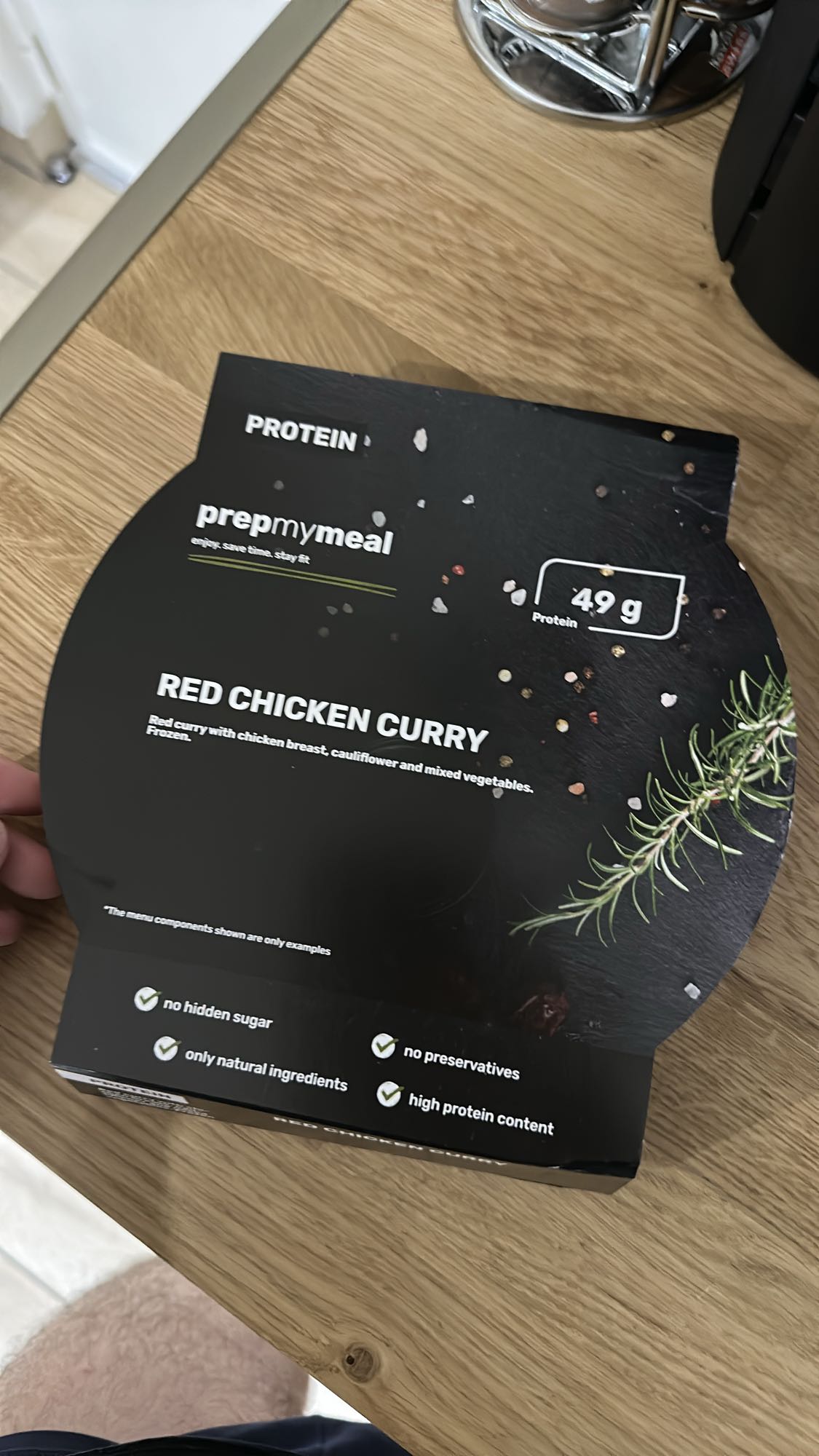 Curry rouge au poulet