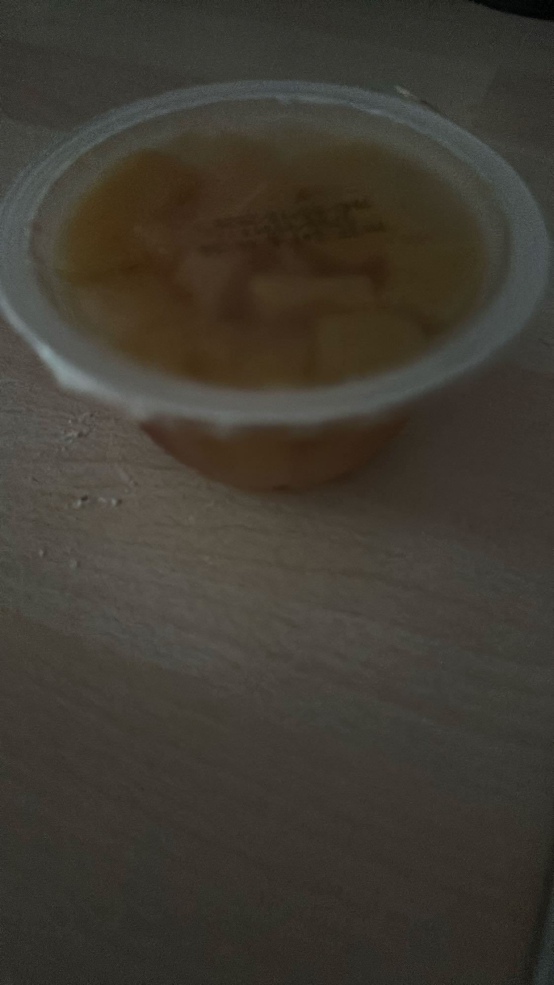 Şeftali meyve kupu