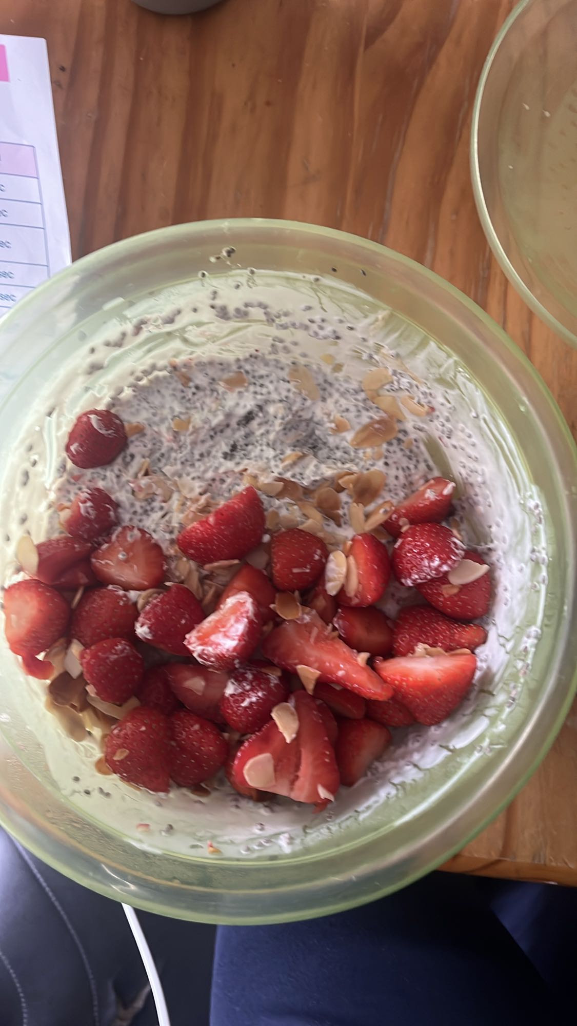 bol fraises chia