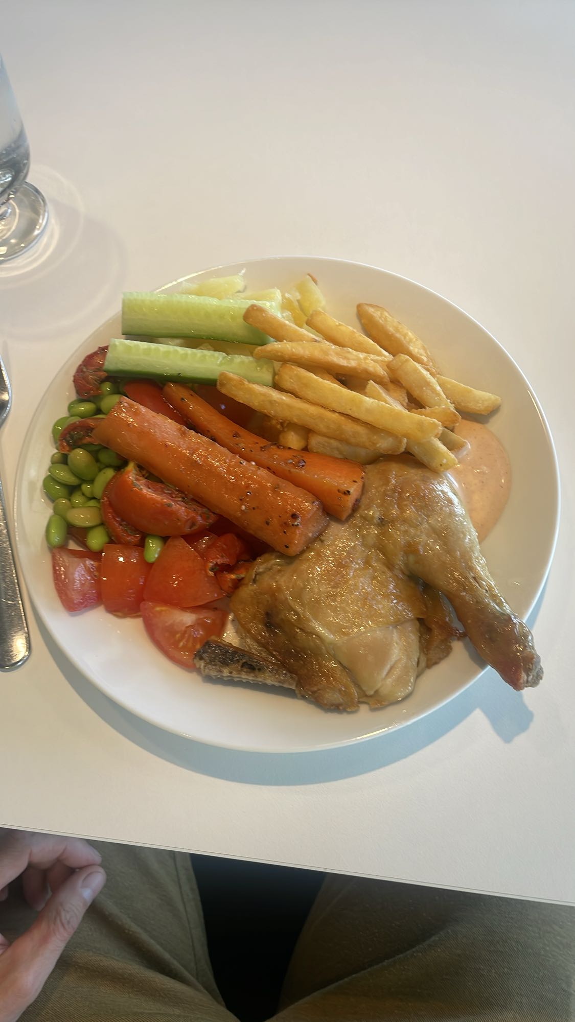 Kyckling med pommes