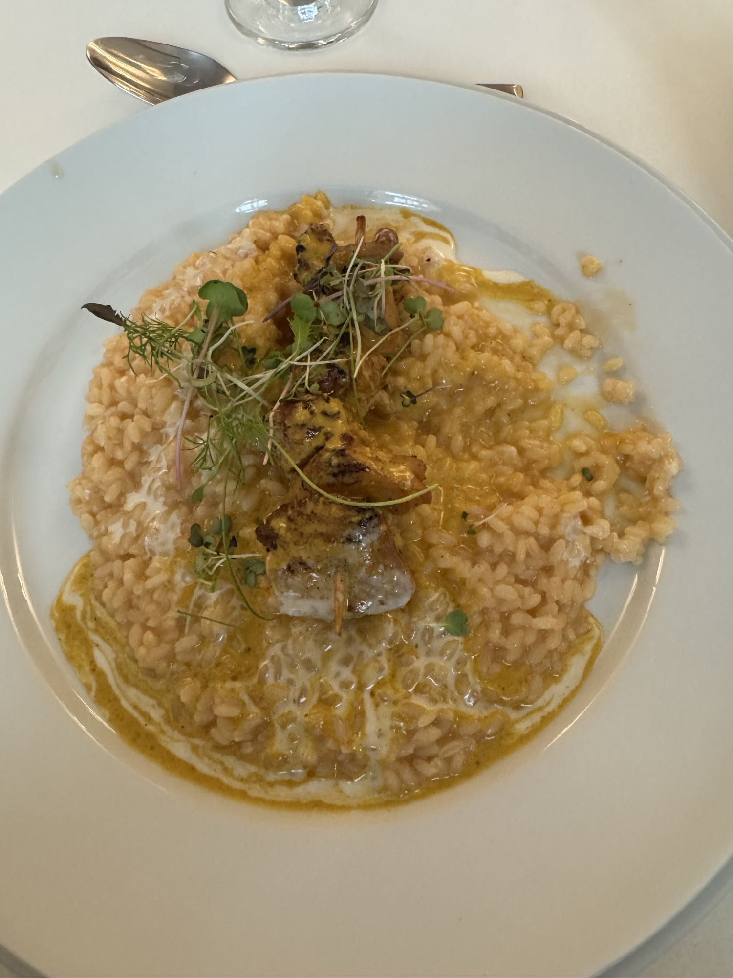 Chicken Cream Risotto