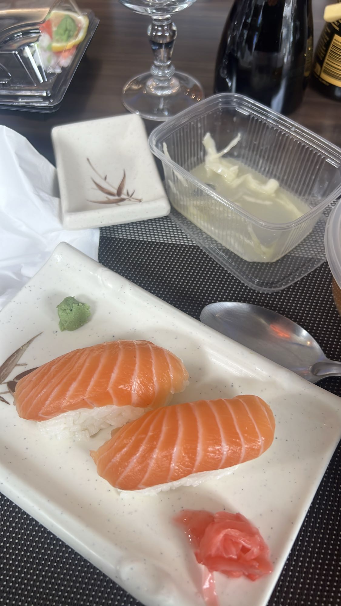Nigiri au saumon