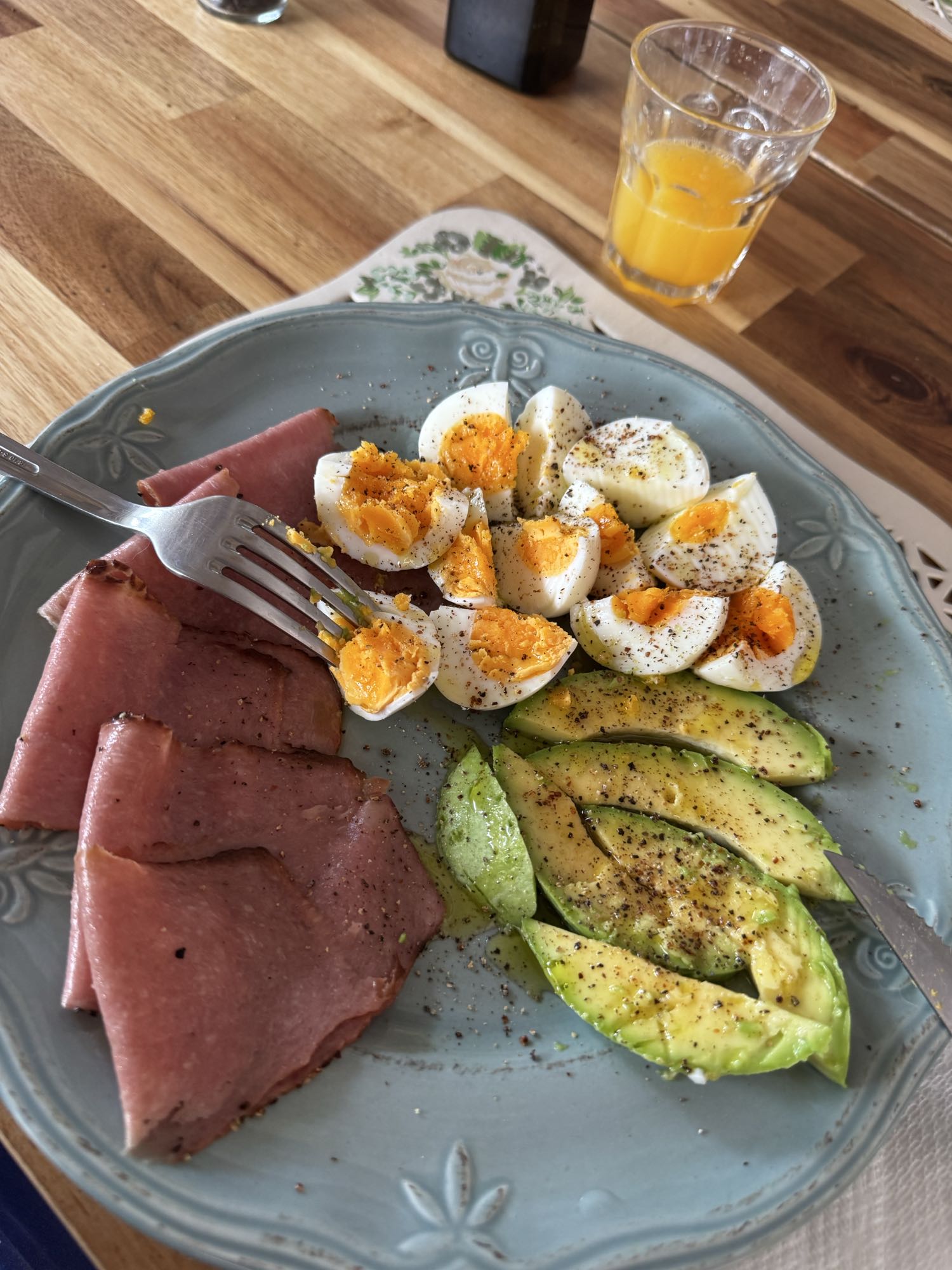 desayuno con huevo
