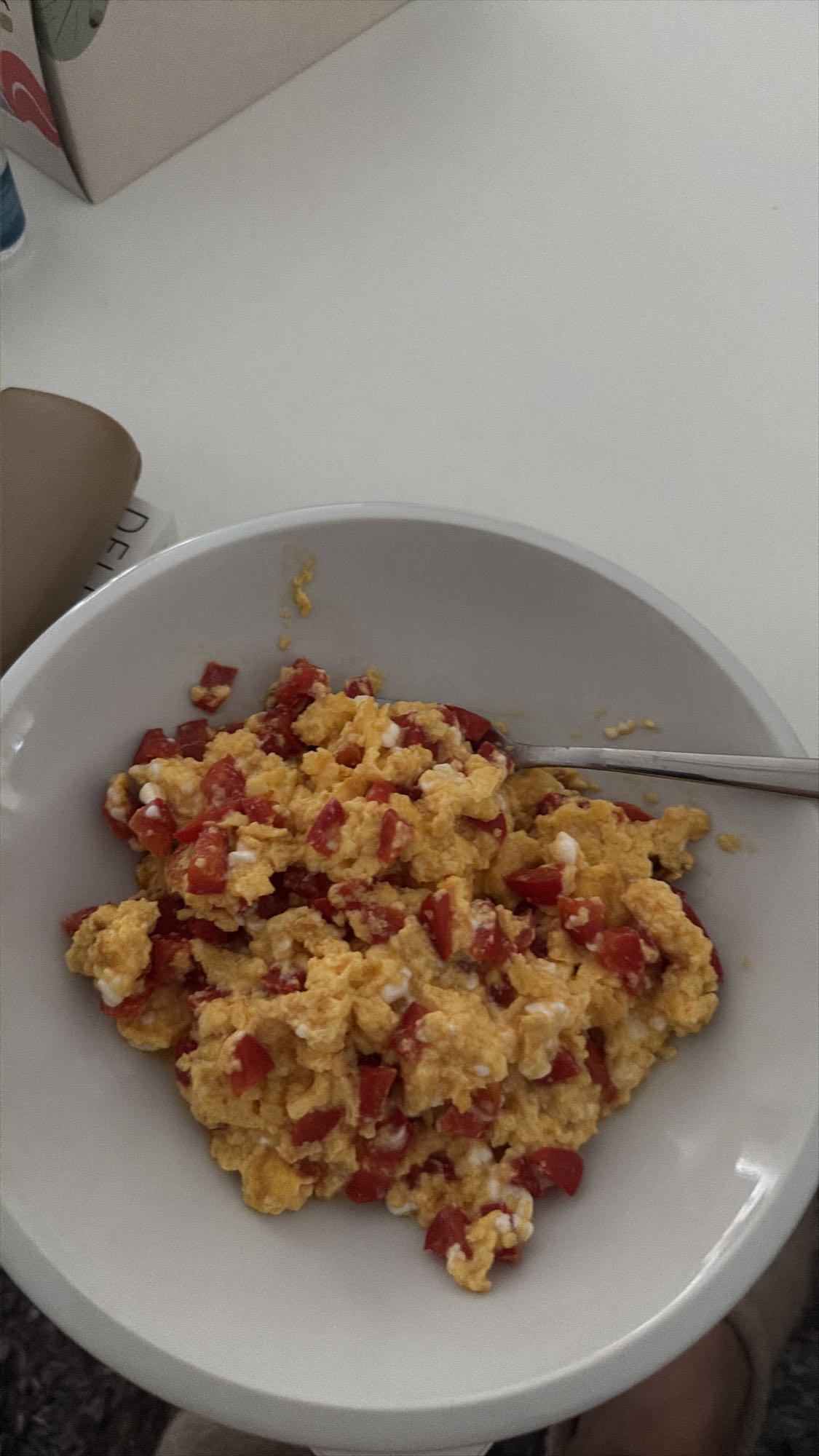 Rührei mit Paprika