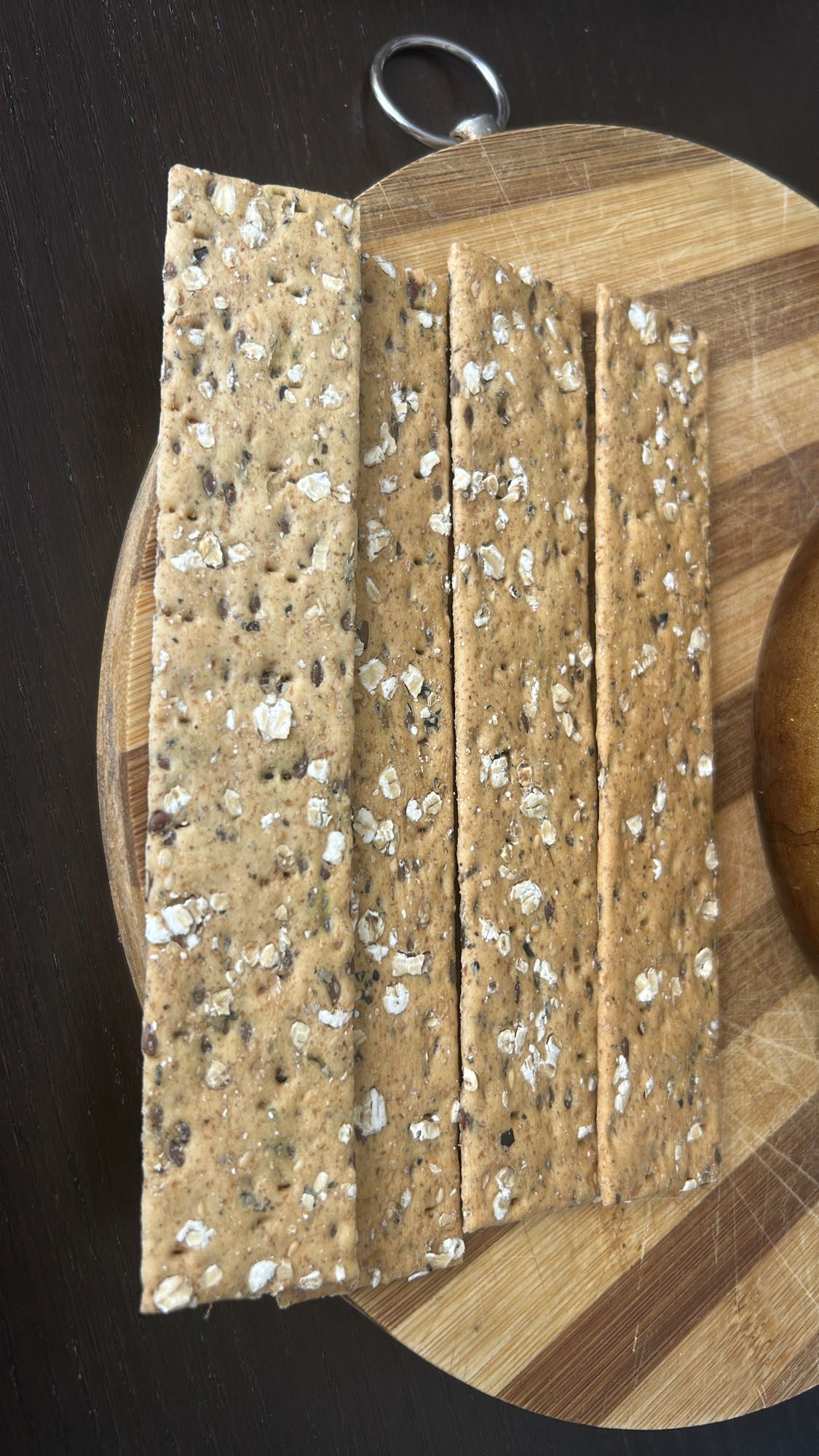 Crackers cu ovaz si seminte