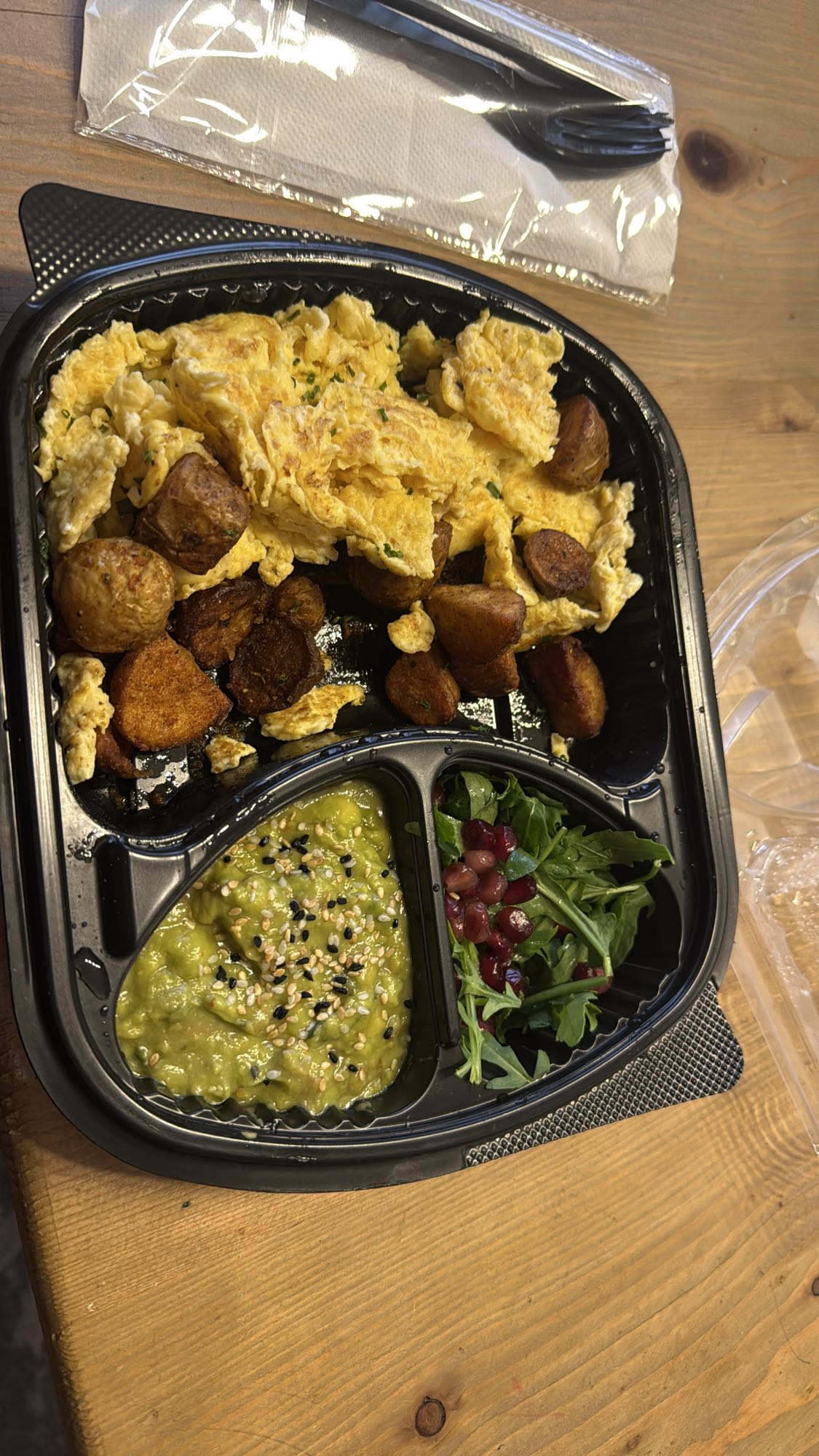 Scrambled Eggs Plate