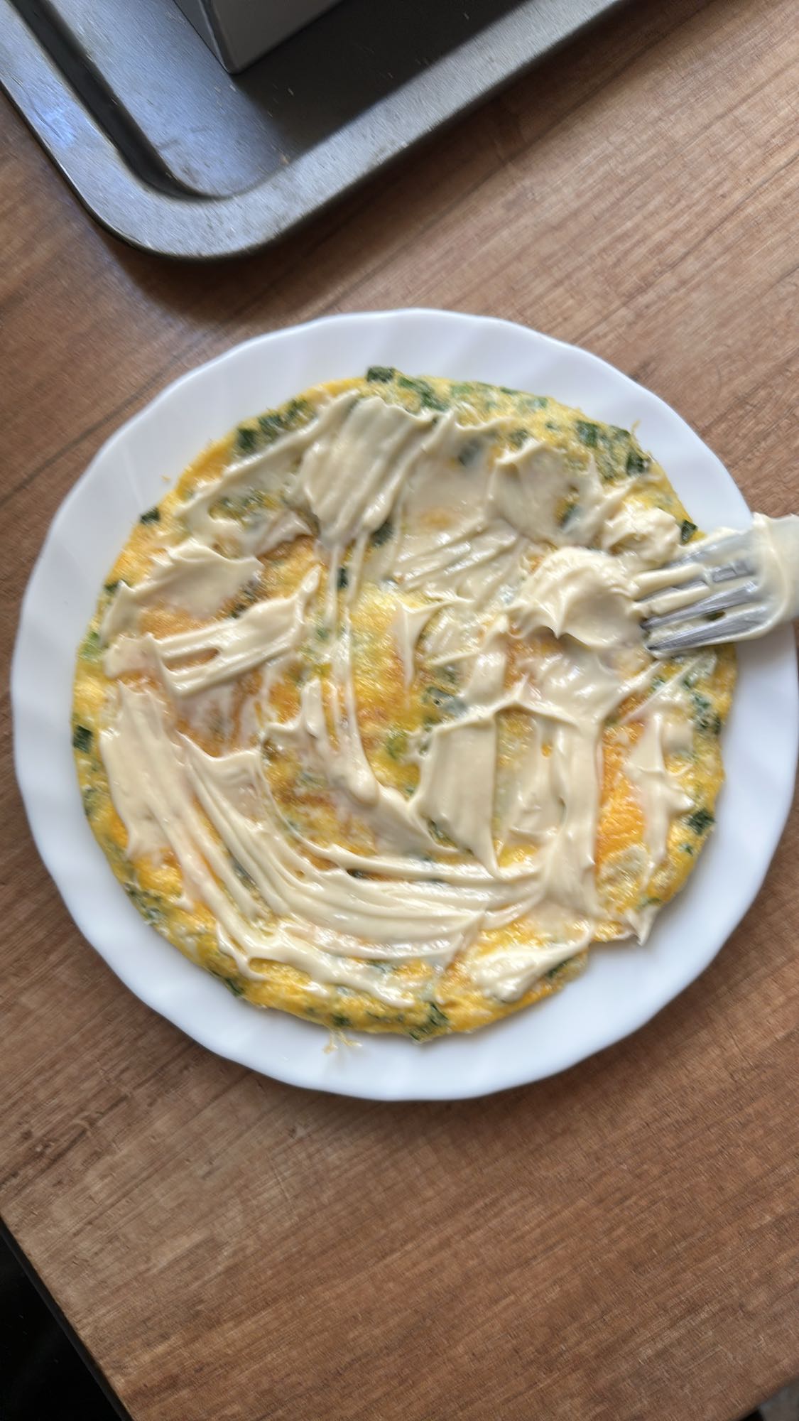Omlet z majonezem