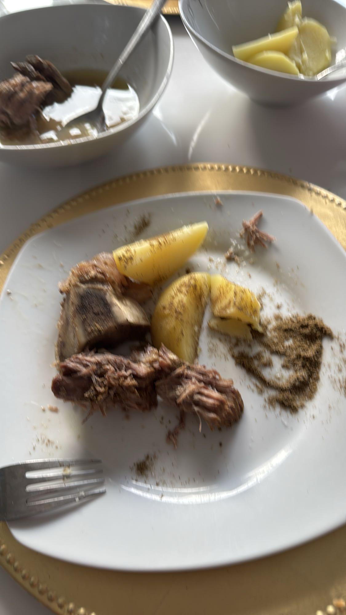 Lamsvlees met aardappel