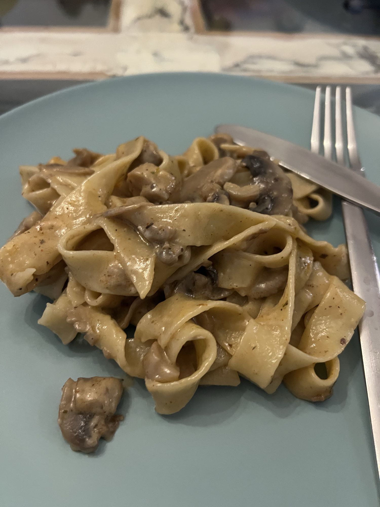 Creamy Mushroom Pasta