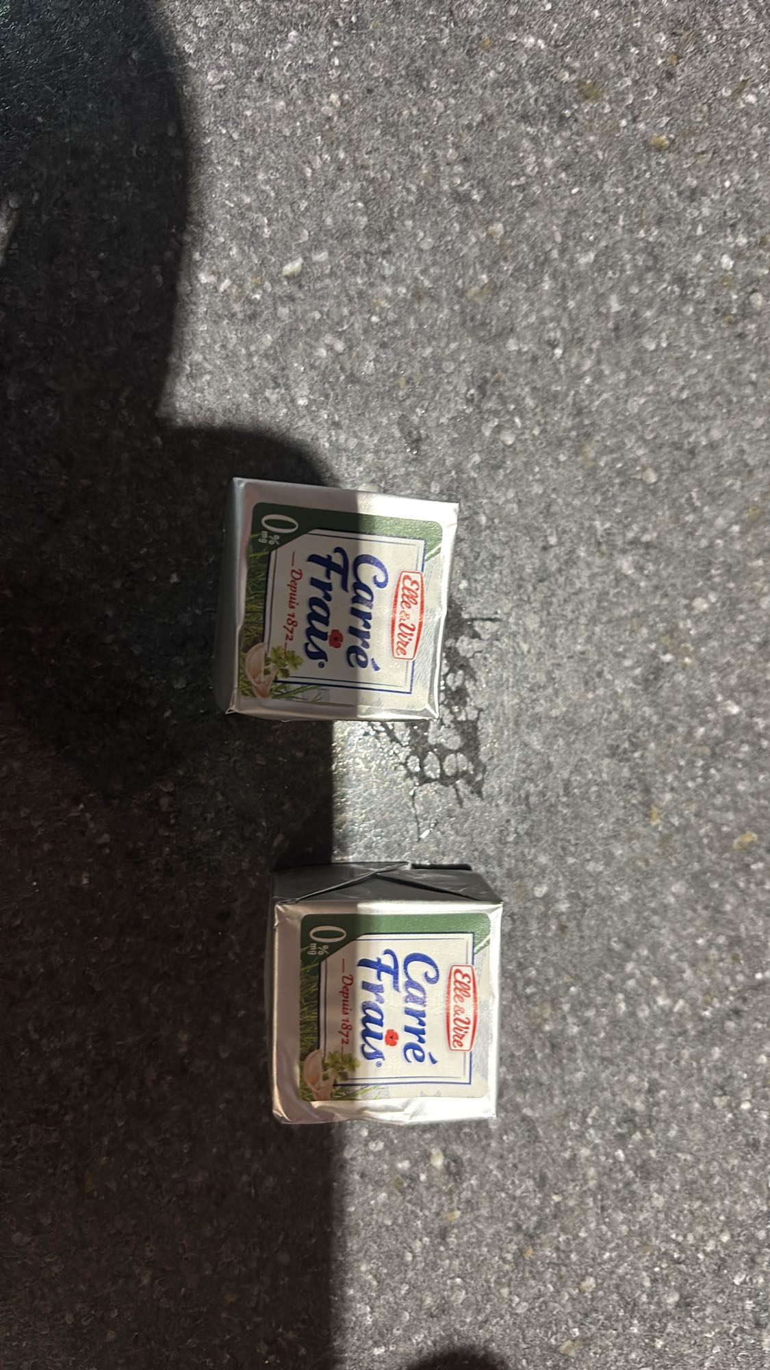 Deux carrés frais