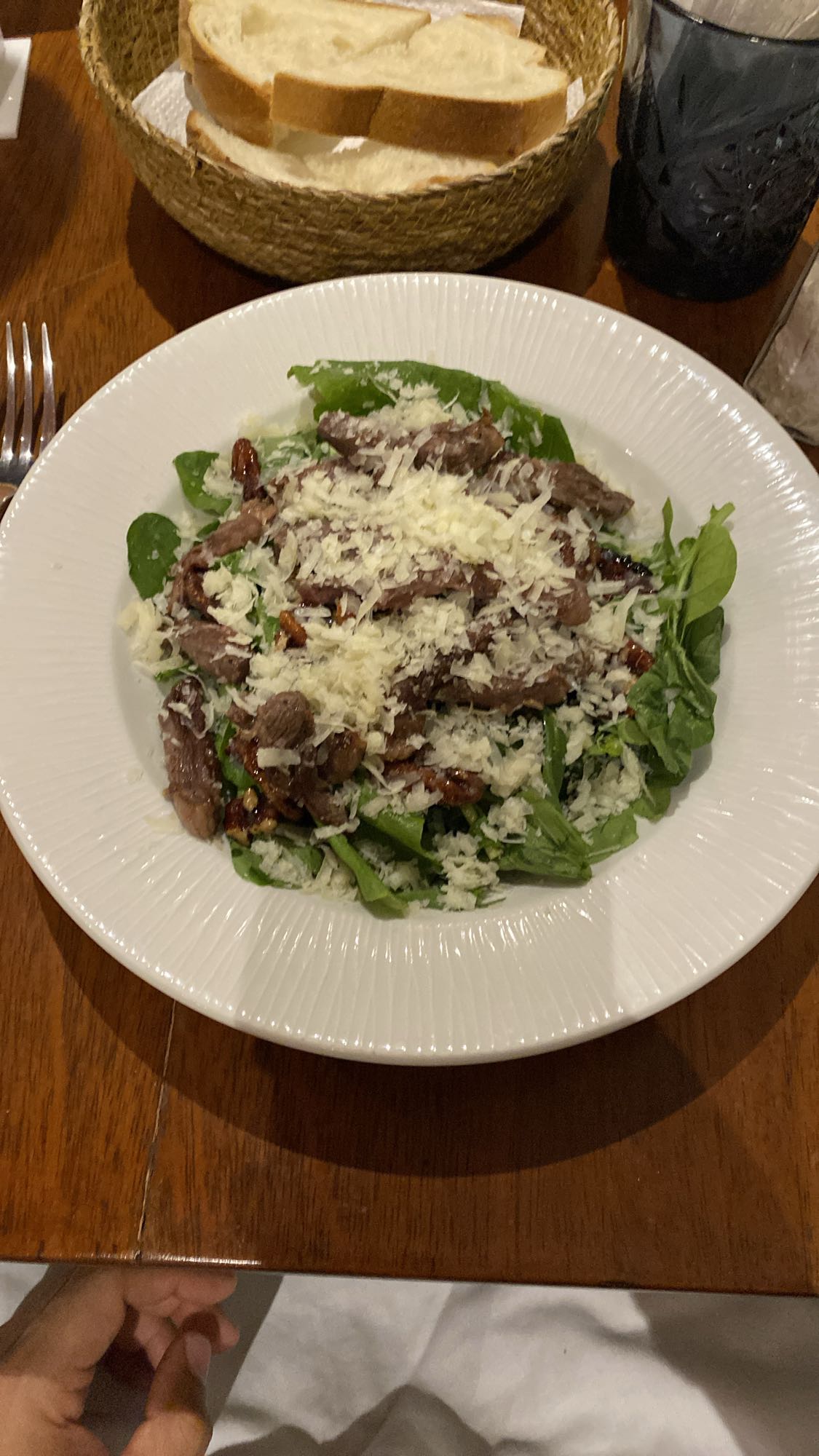 ensalada con carne