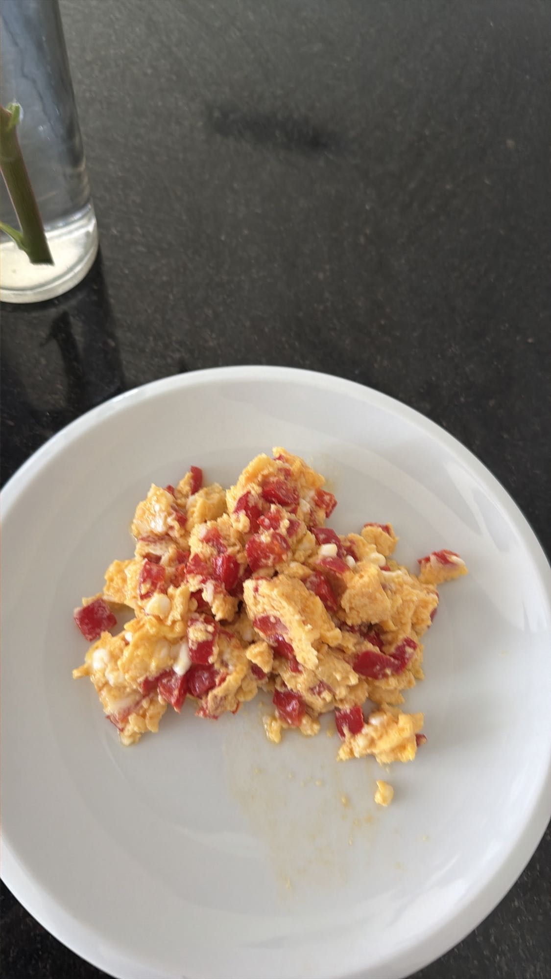 Rührei mit Paprika