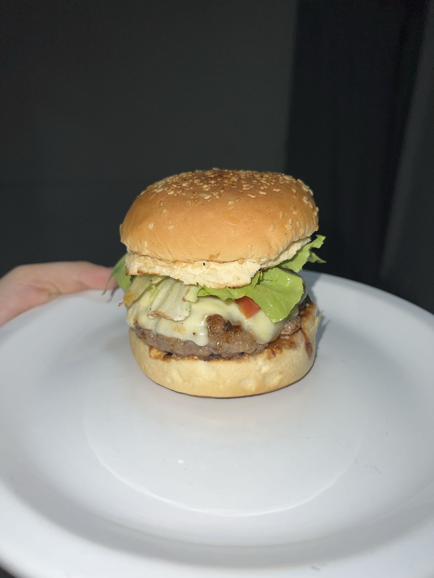 Hambúrguer com queijo