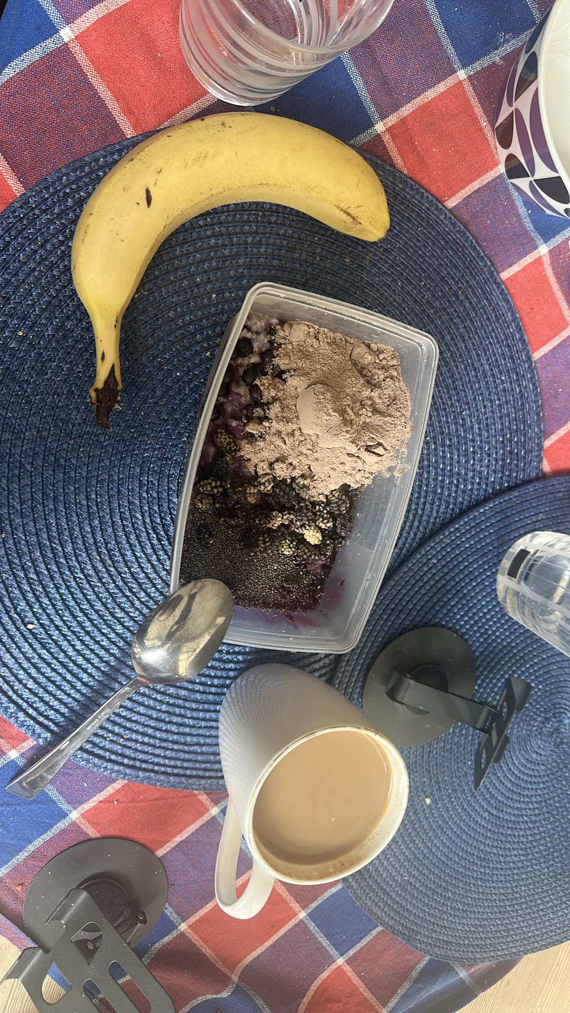 Banan med bärgröt