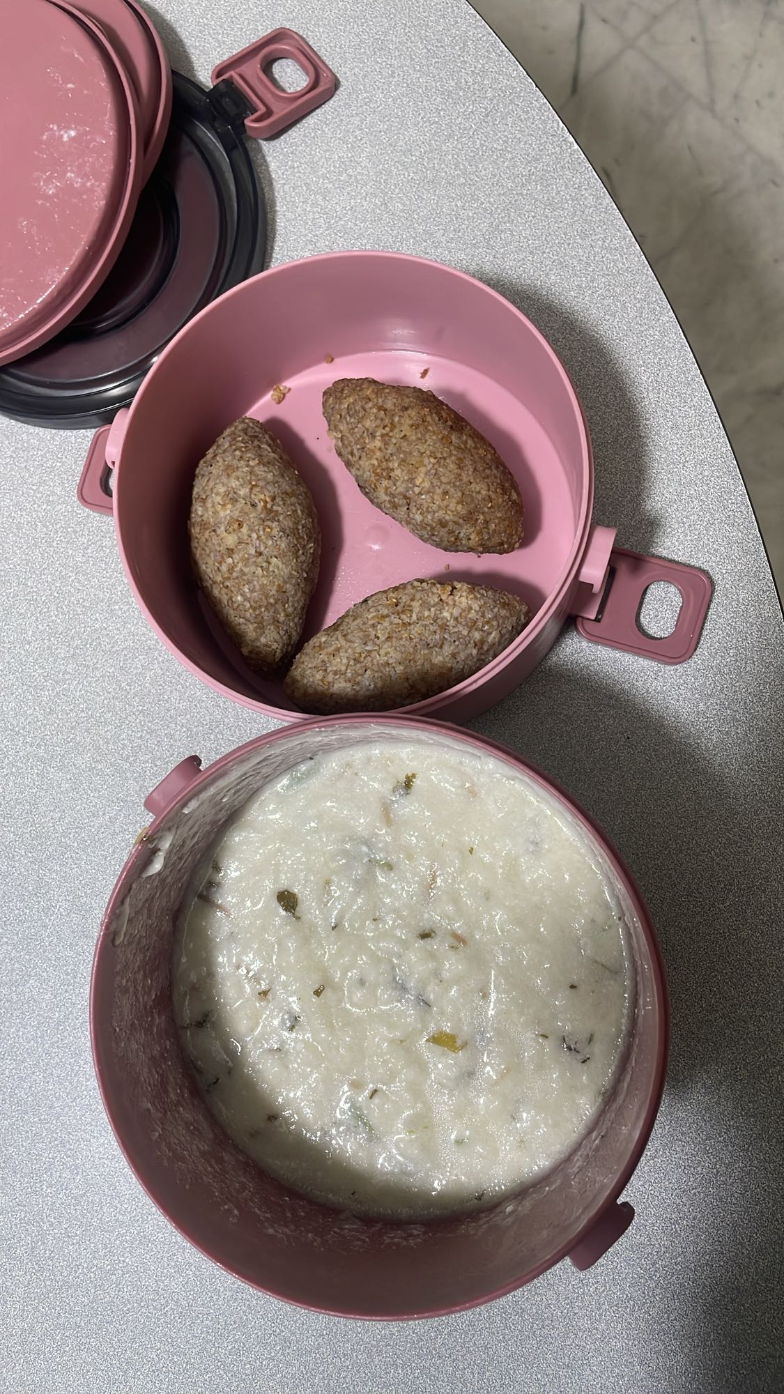 Kibbeh with Rice Porridge