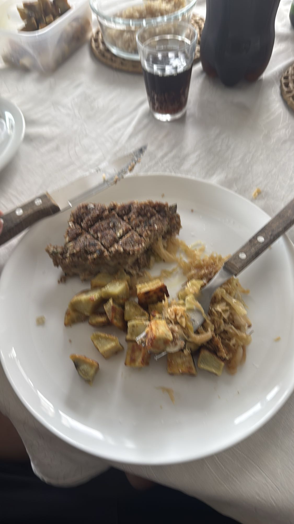 Carne com legumes