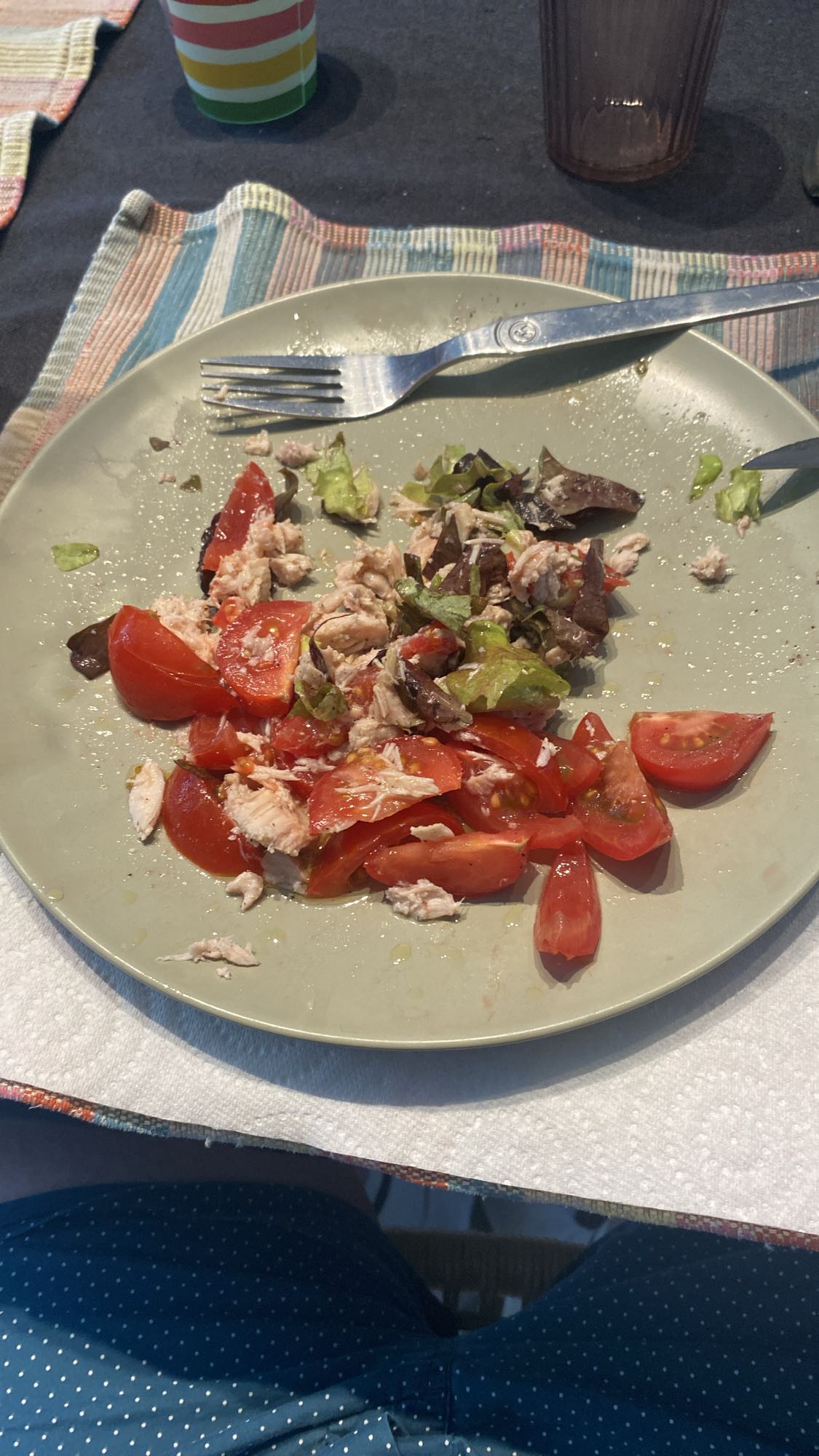 Salade thon tomate