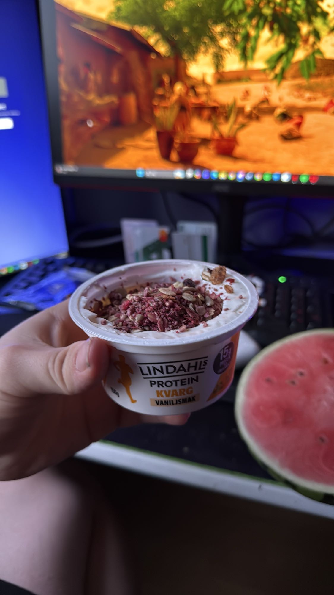 Kvarg med müsli