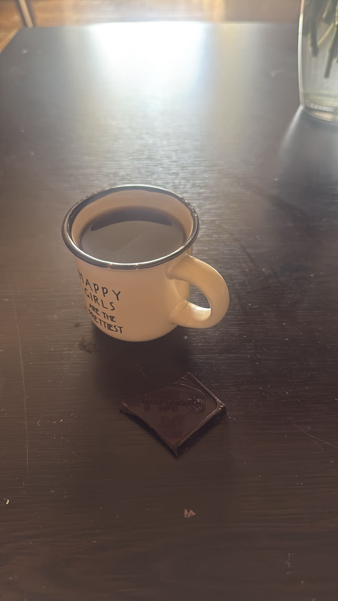 Black Coffee and Chocolate